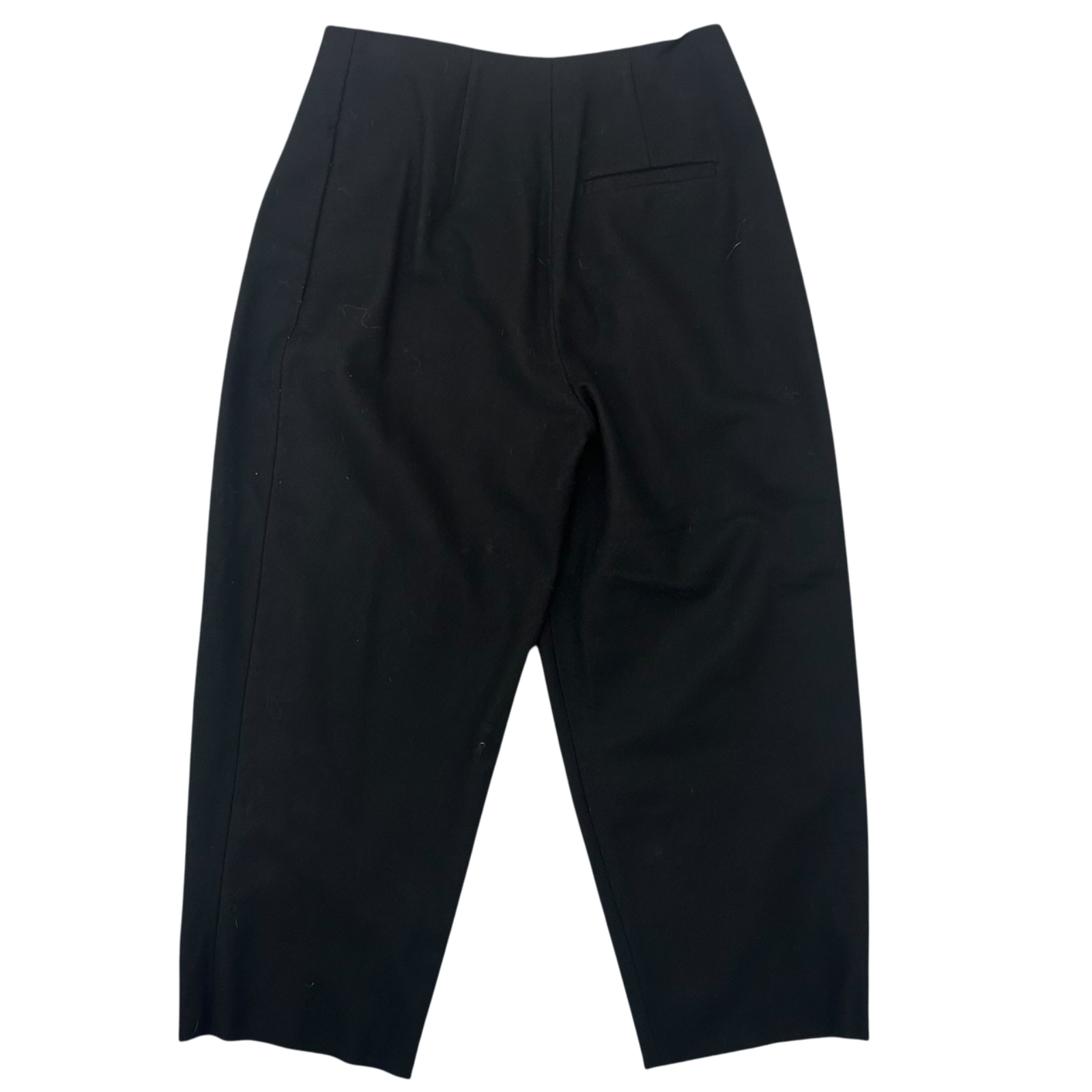 AW15 Acne Studios Murol Raw Front-Pleated Wool Pants Black (fits 29”)