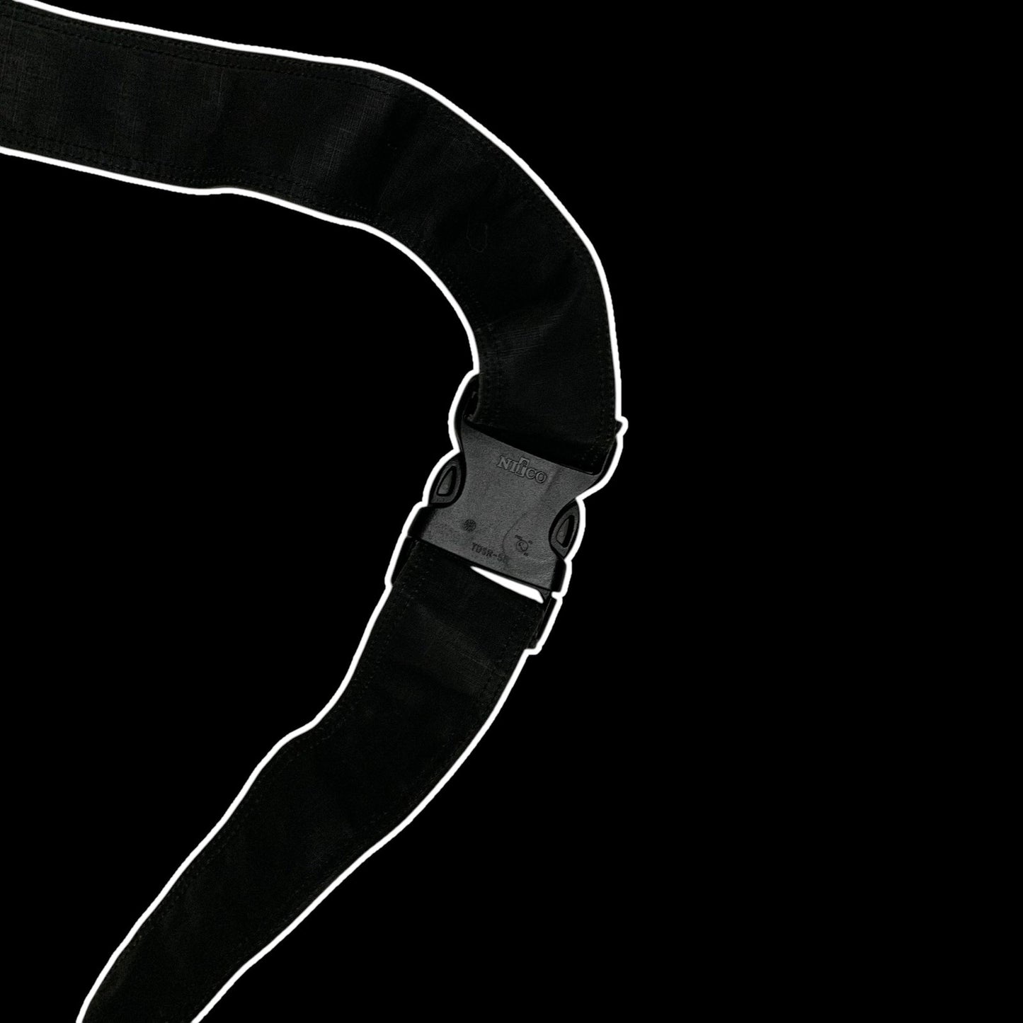 Porter Ripstop Waist Bag Black