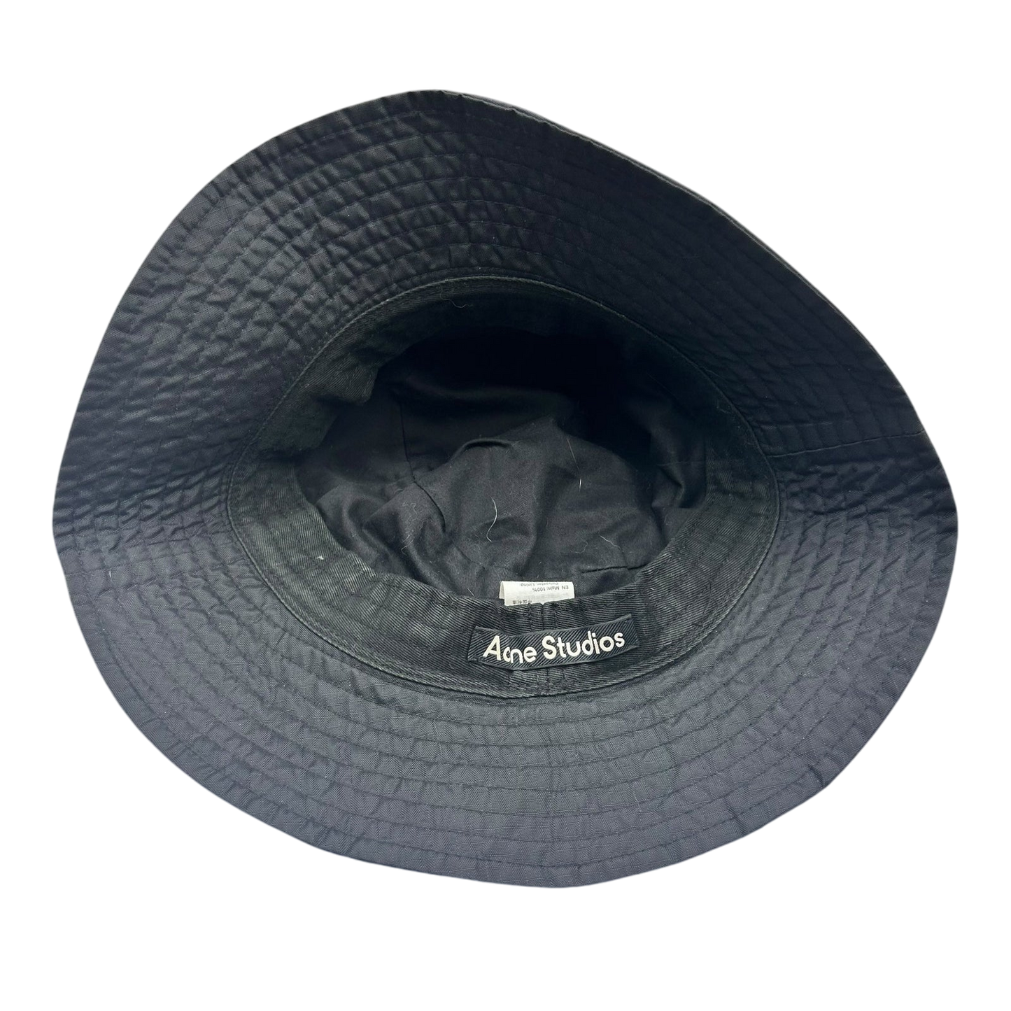 Acne Studios Logo-Appliquéd Ripstop Bucket Hat