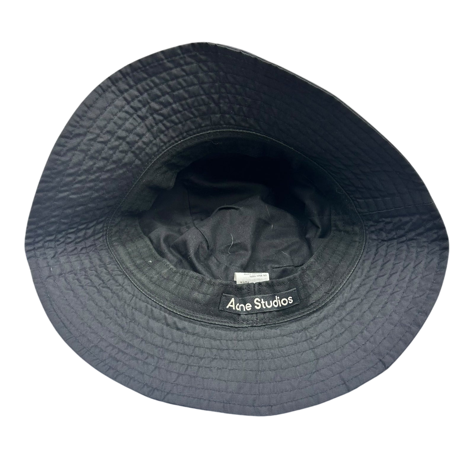 Acne Studios Logo-Appliquéd Ripstop Bucket Hat