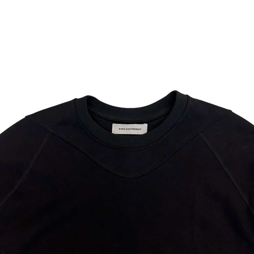 Kiko Kostadinov KK Paneled Sweater Black/Grey (Fits XL)