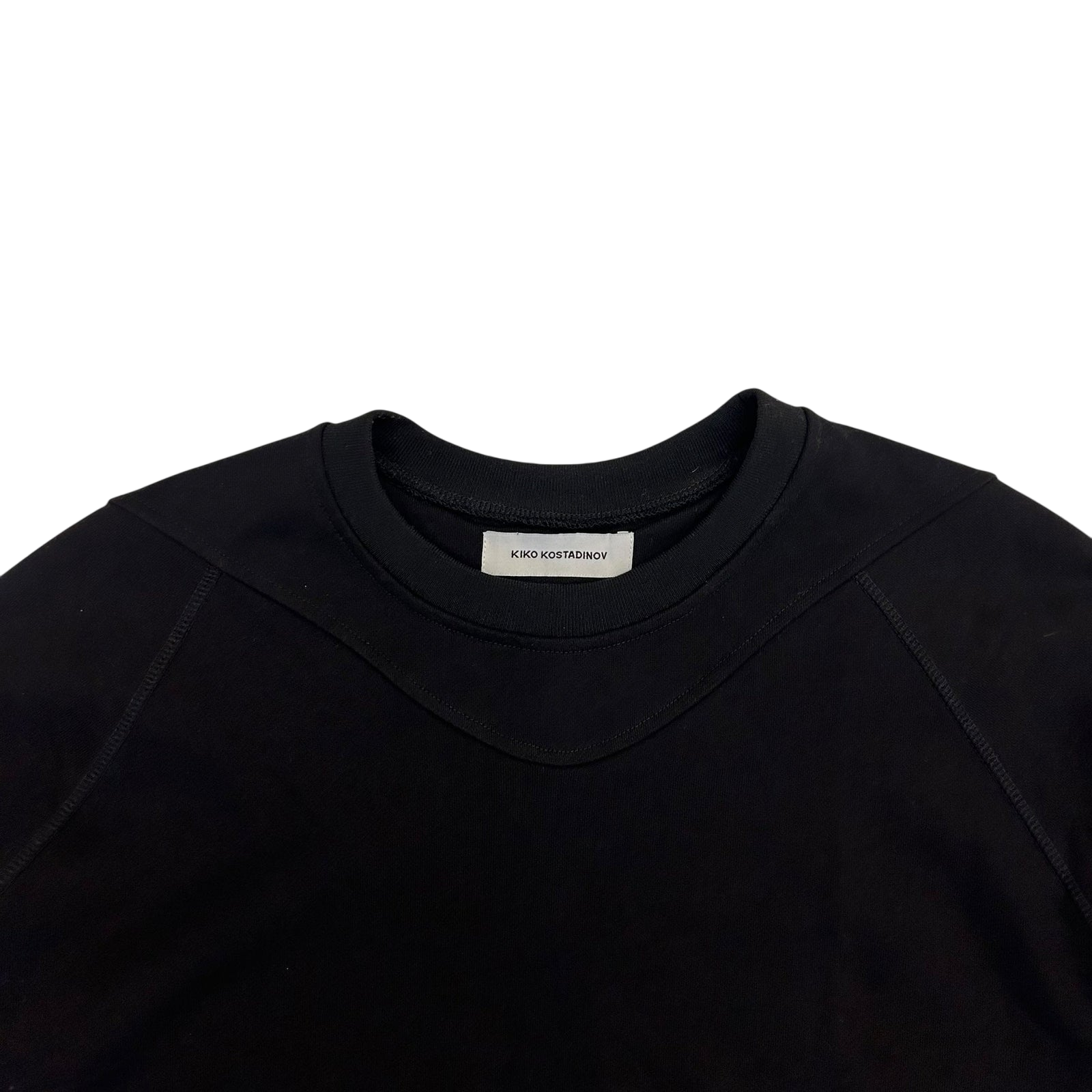 Kiko Kostadinov KK Paneled Sweater Black/Grey (Fits XL)