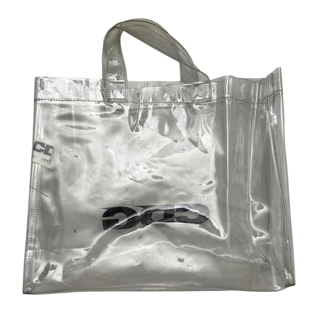 Comme des Garçons Clear Vinyl PVC Tote Bag