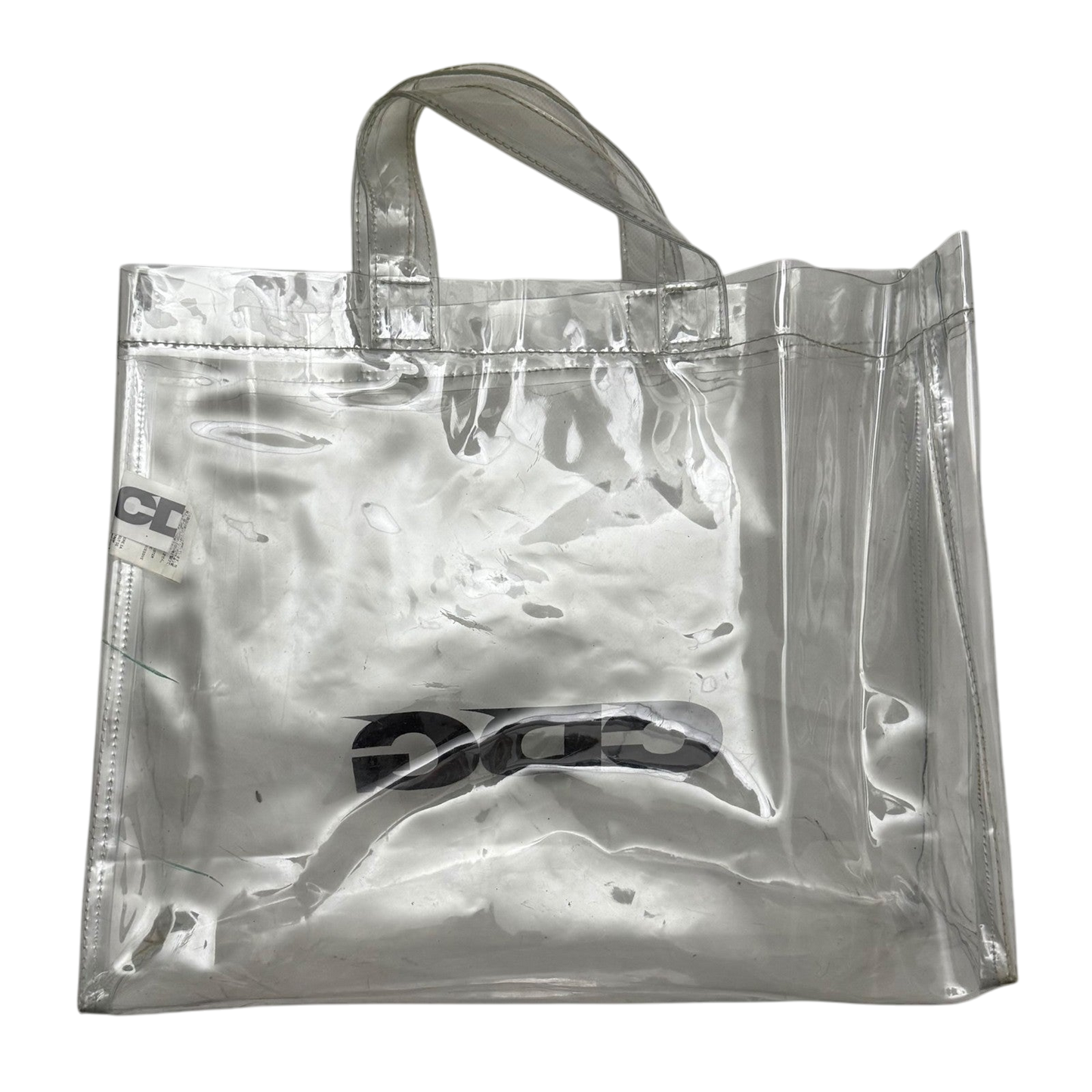 Comme des Garçons Clear Vinyl PVC Tote Bag