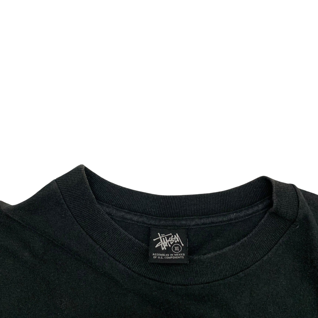 Stussy Tribe Vintage 90s ‘Okay Big Boys’ T-Shirt Black (Size XL)