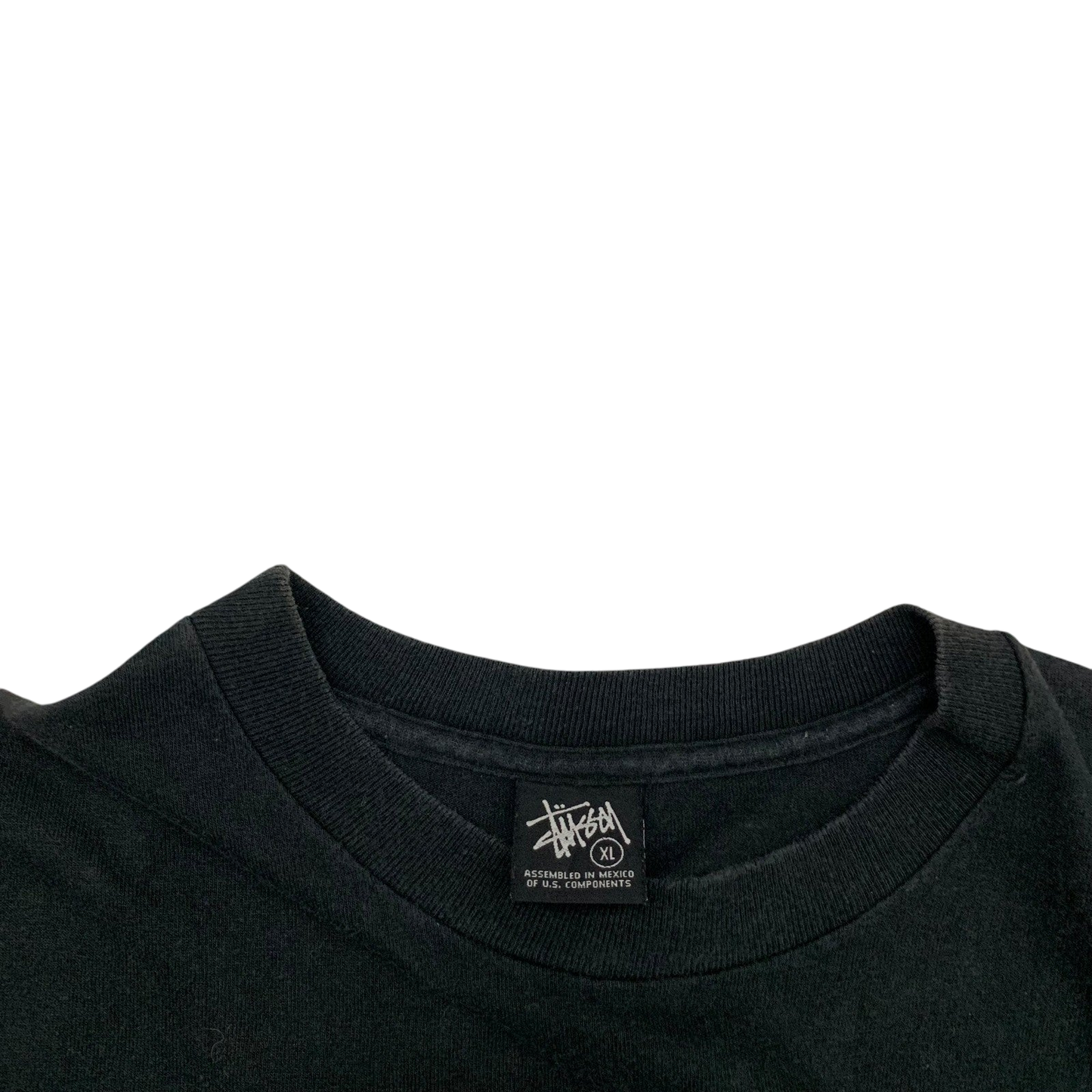 Stussy Tribe Vintage 90s ‘Okay Big Boys’ T-Shirt Black (Size XL)