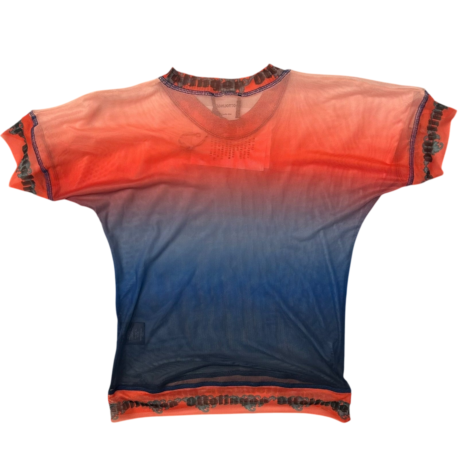 Ottolinger Mesh T-Shirt 'BlueberryFade' (Fits L-XL Womens)