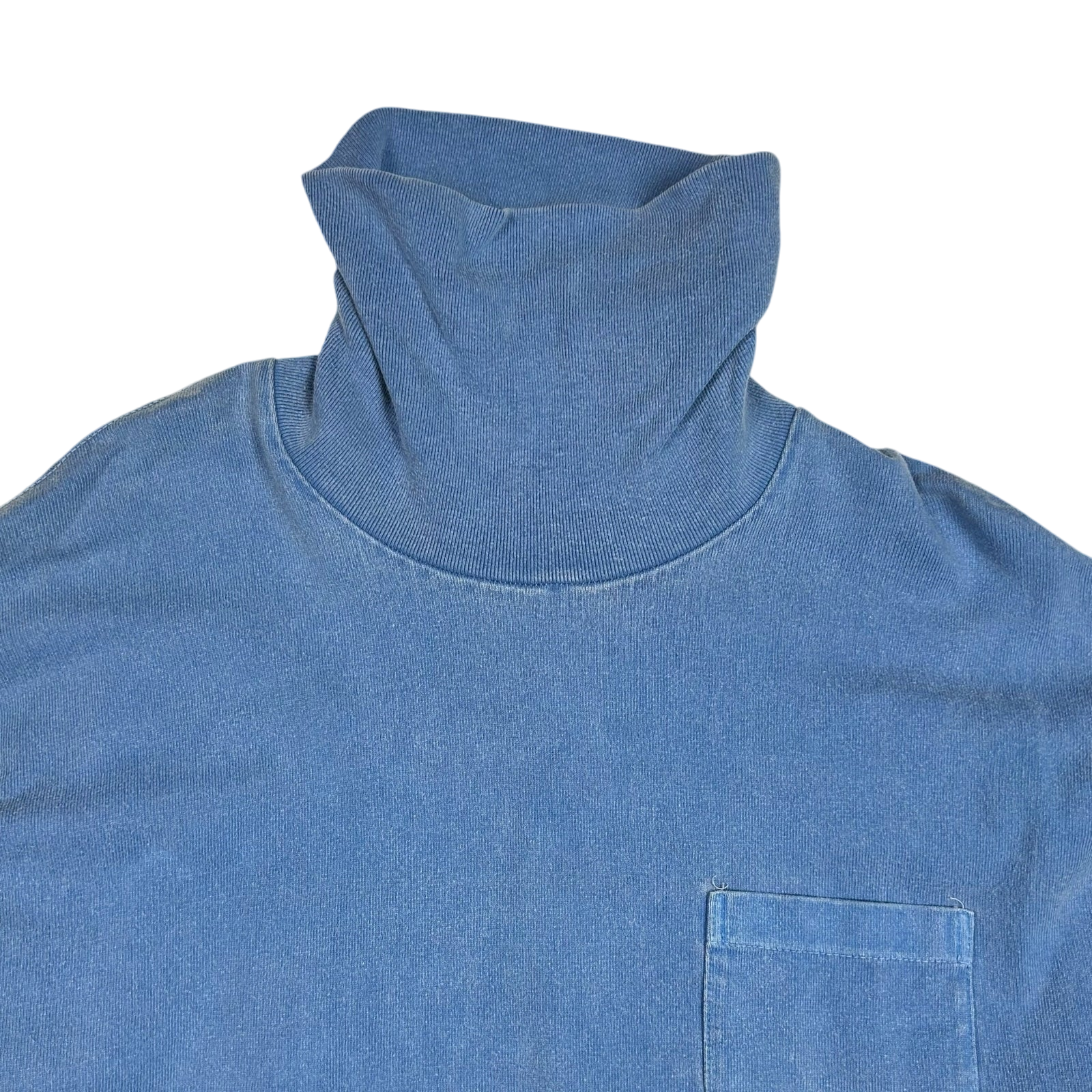 Cav Empt Turtle Neck Sweater Blue / Black (Size XL)