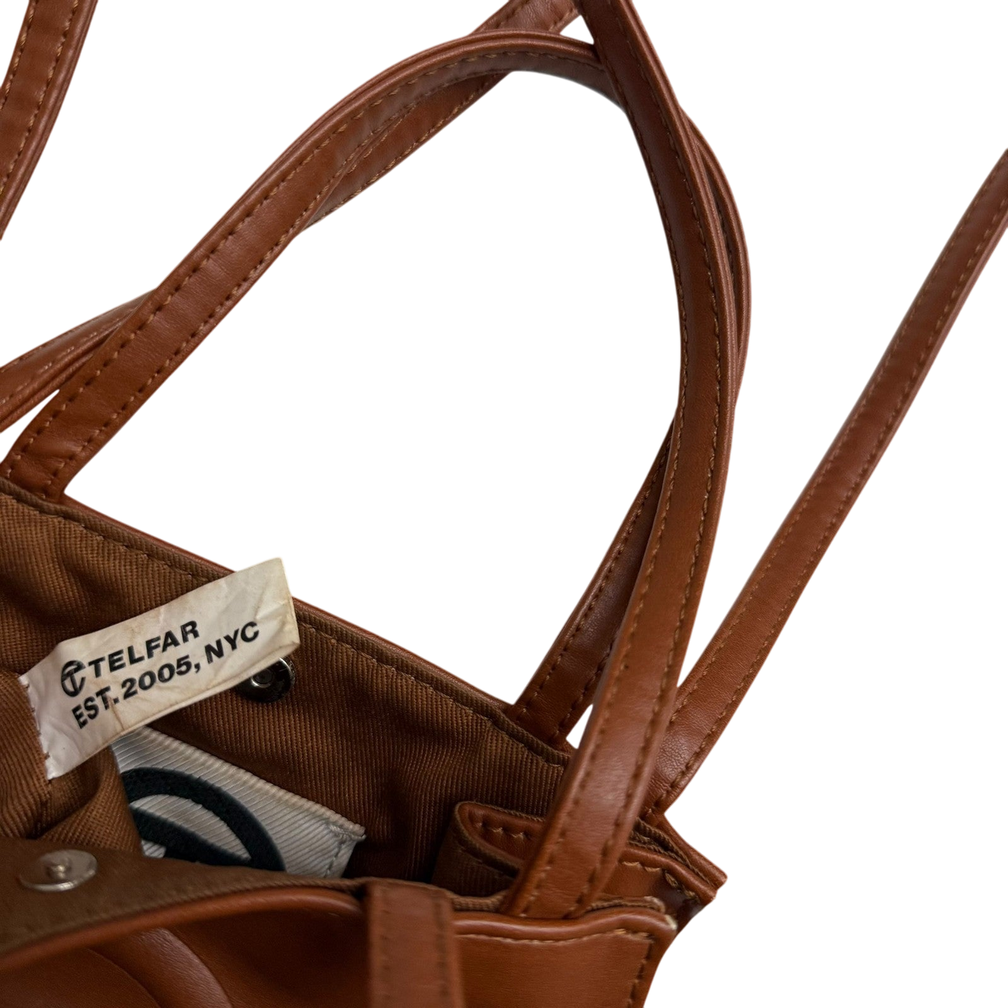 Telfar Small Shopping Bag Brown