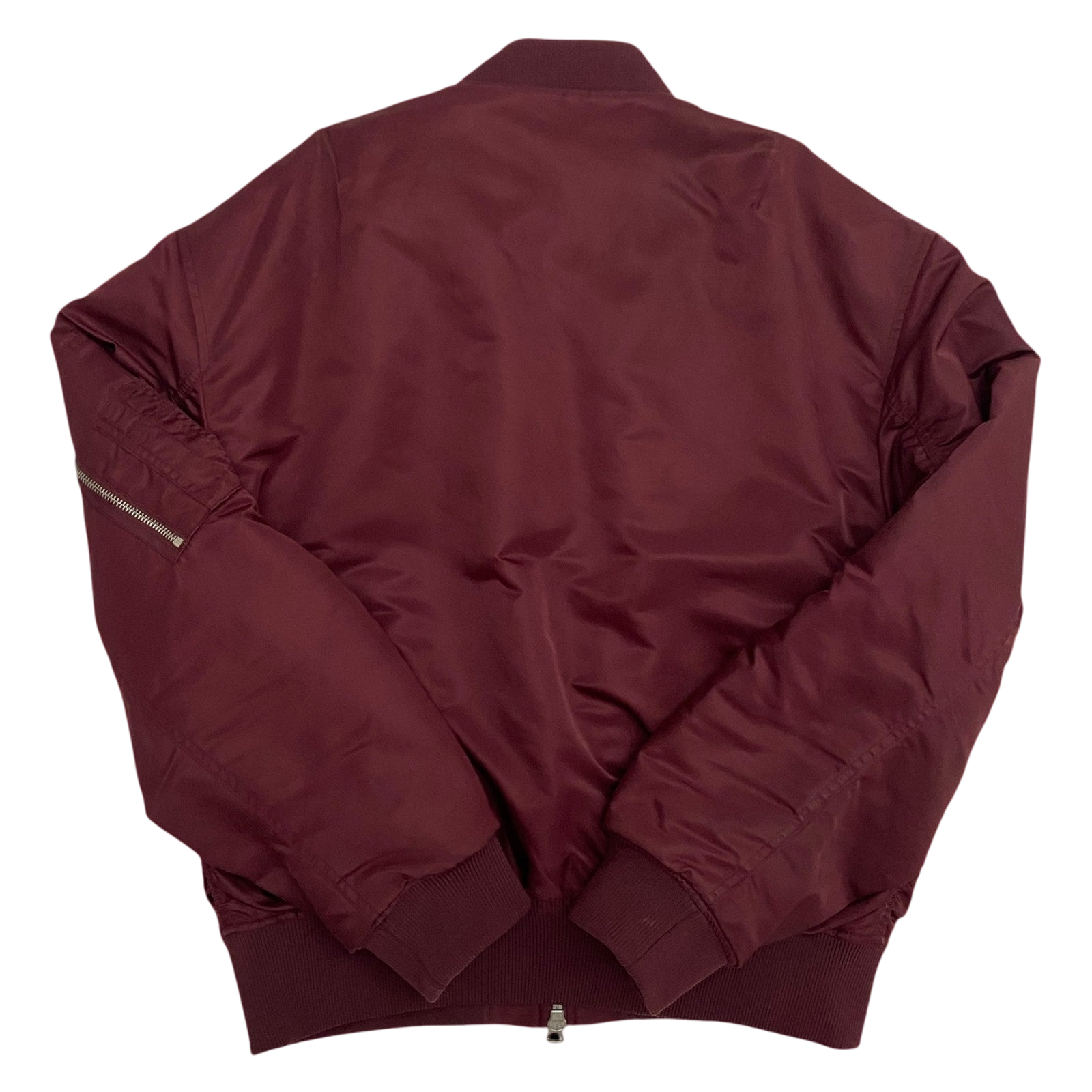Acne Studios SS18 Makio MA-1 Bomber Jacket Burgundy (Fits L-XL)