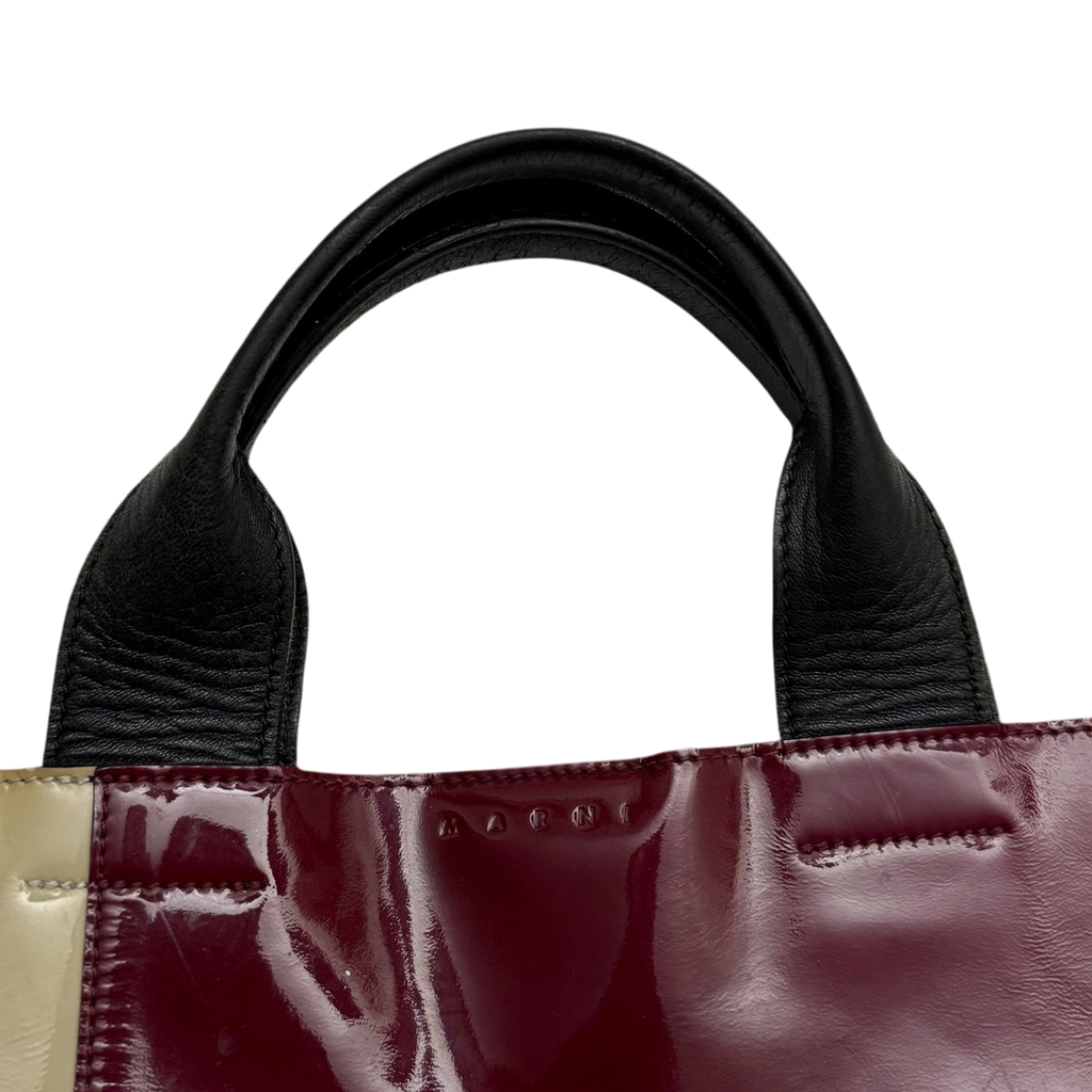 Marni 2011 Colour-Block Patent Leather Bag
