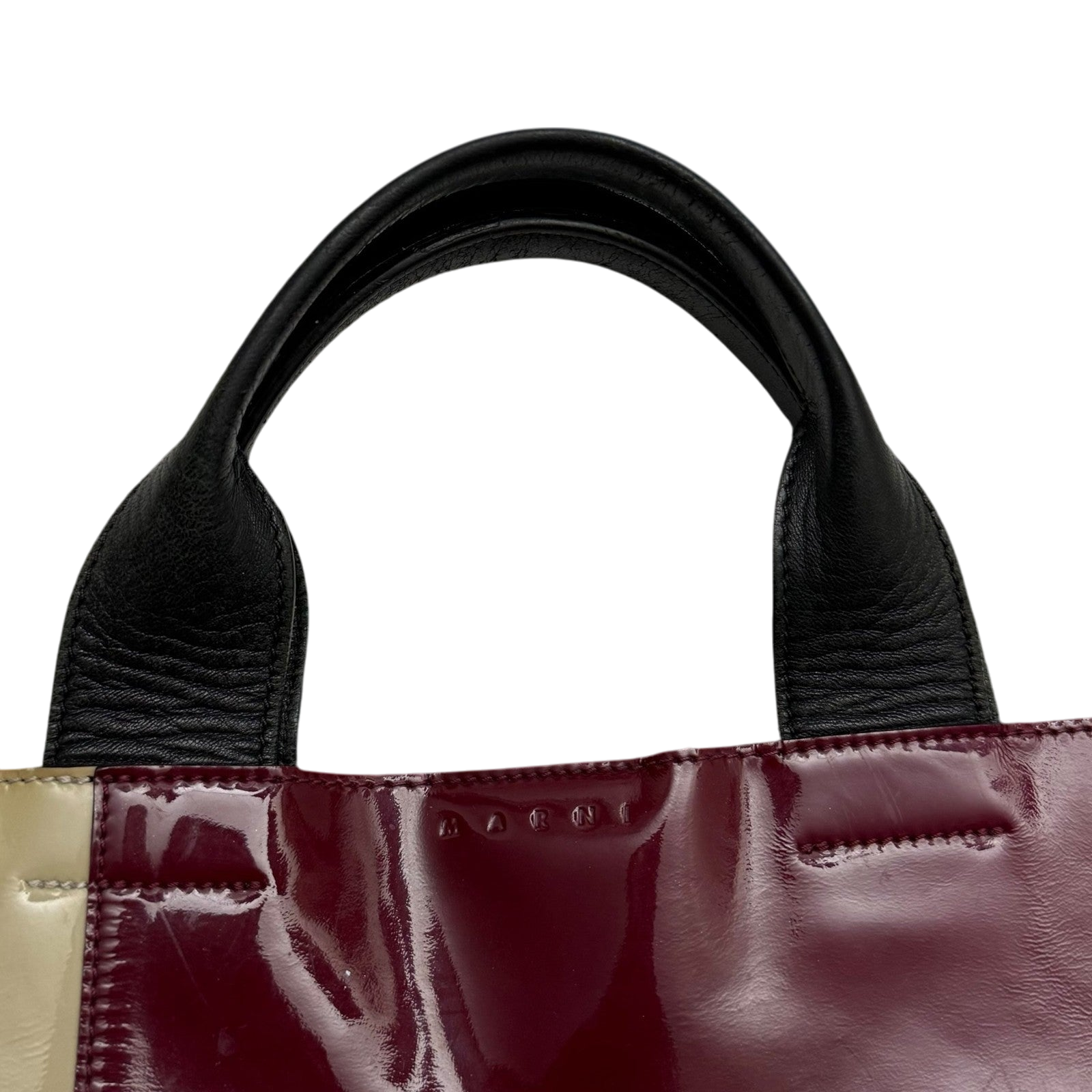 Marni 2011 Colour-Block Patent Leather Bag