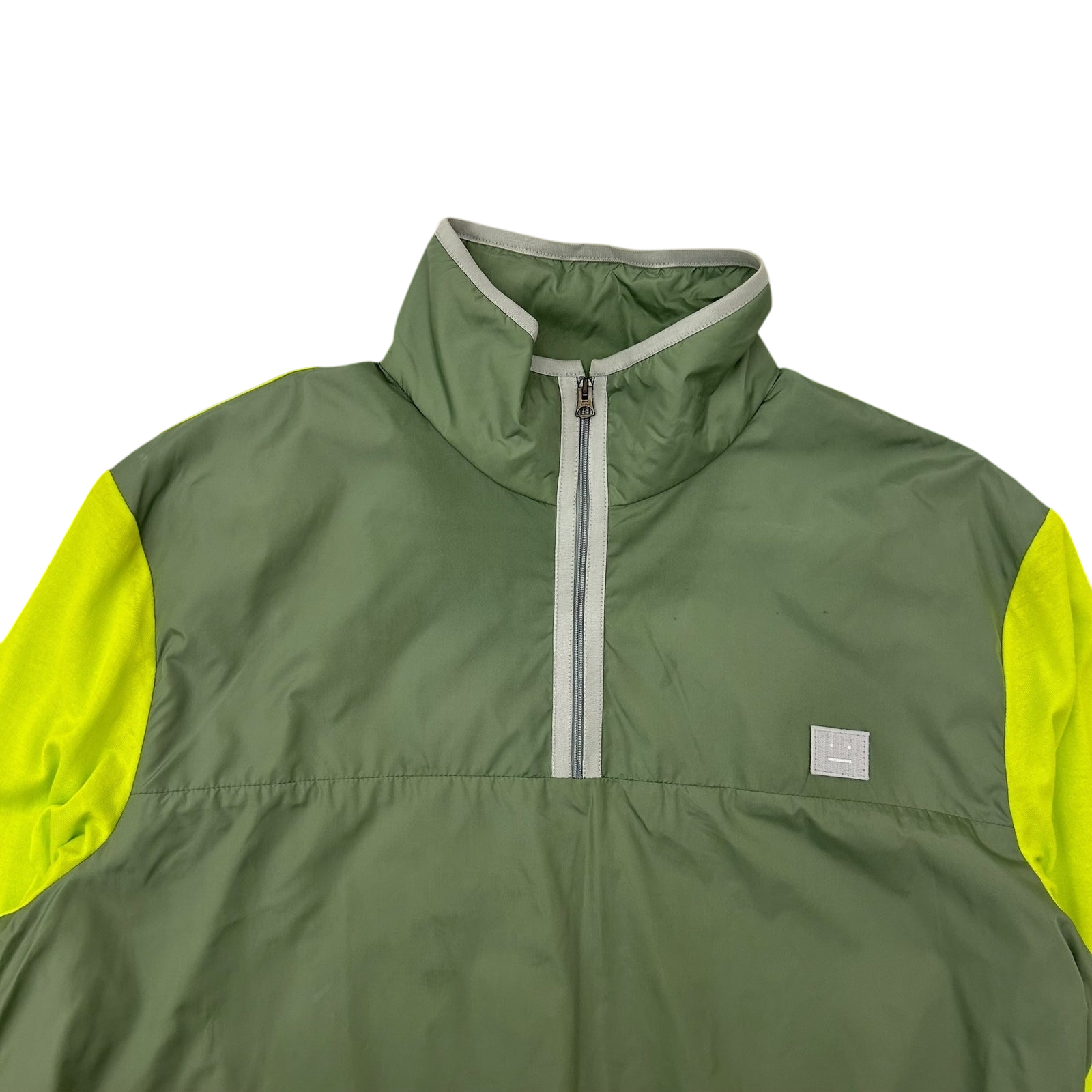 Acne Studios Contrast Windbreaker Jacket Green (Size S)