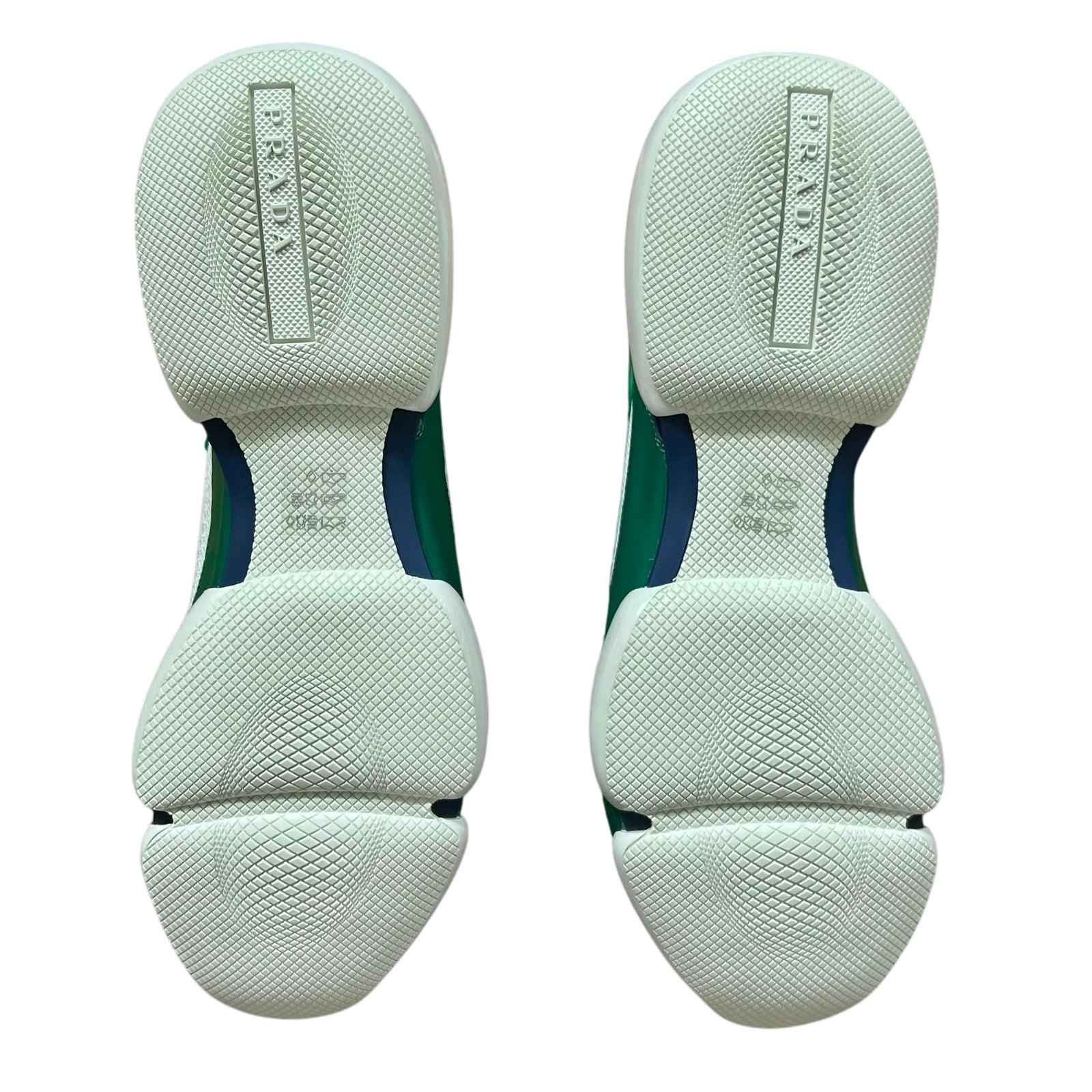 Prada Cloudbust Low Green / Navy / White