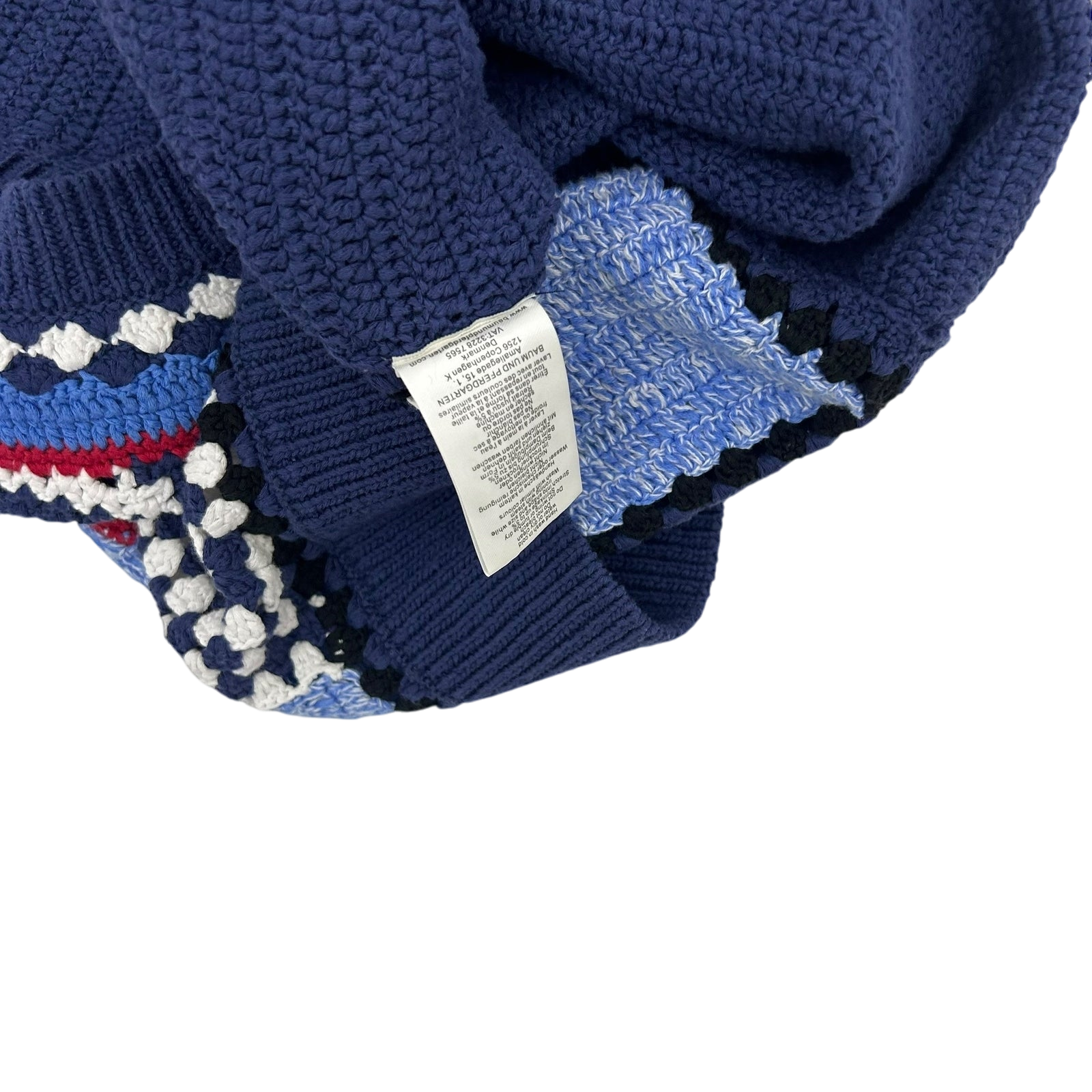 Baum Und Pferdgarten Cicilla Sweater Vest Blue (Fits M-L Womens)