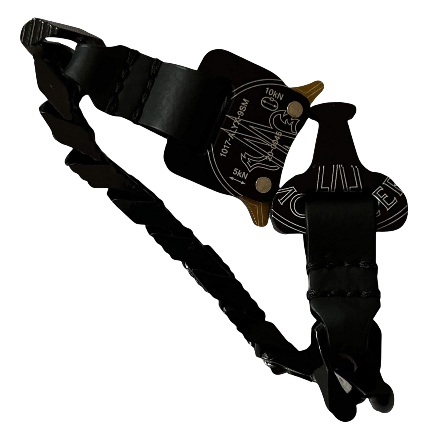 1017 ALYX 9SM × Moncler Rollercoaster Chain Bracelet Black