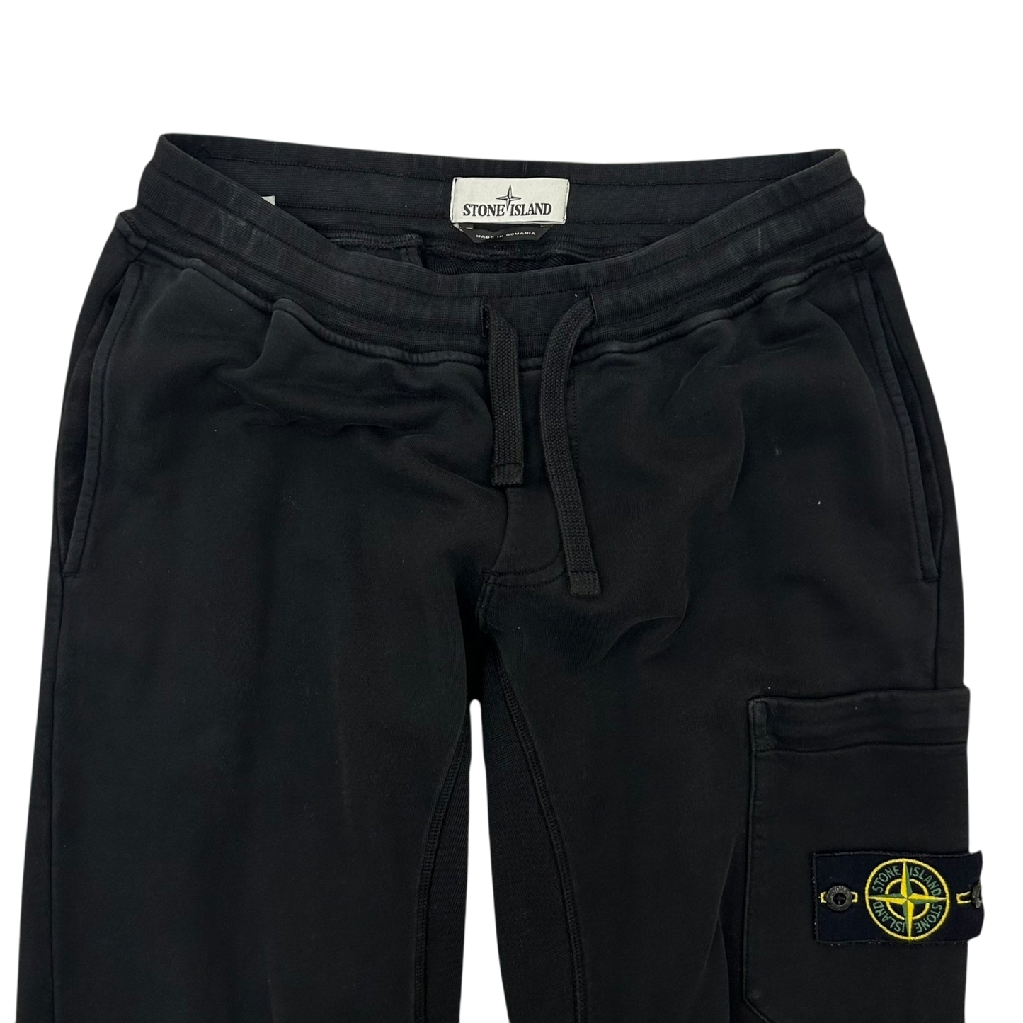 Stone Island Track Pants Black (Fits 30”-34”)