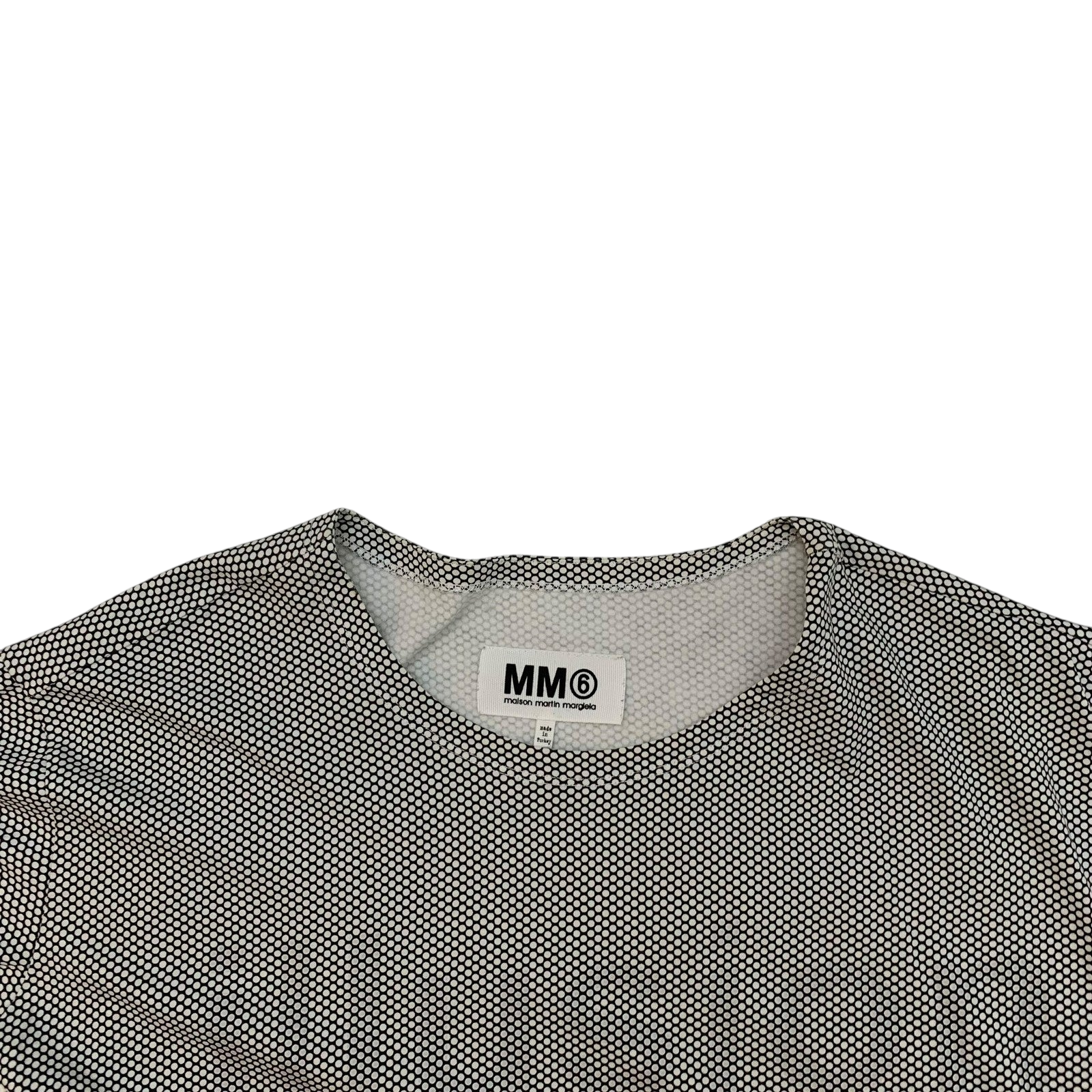 Maison Margiela MM6 ‘Illusion’ Graphic Polka Dot T-Shirt (Fits L)