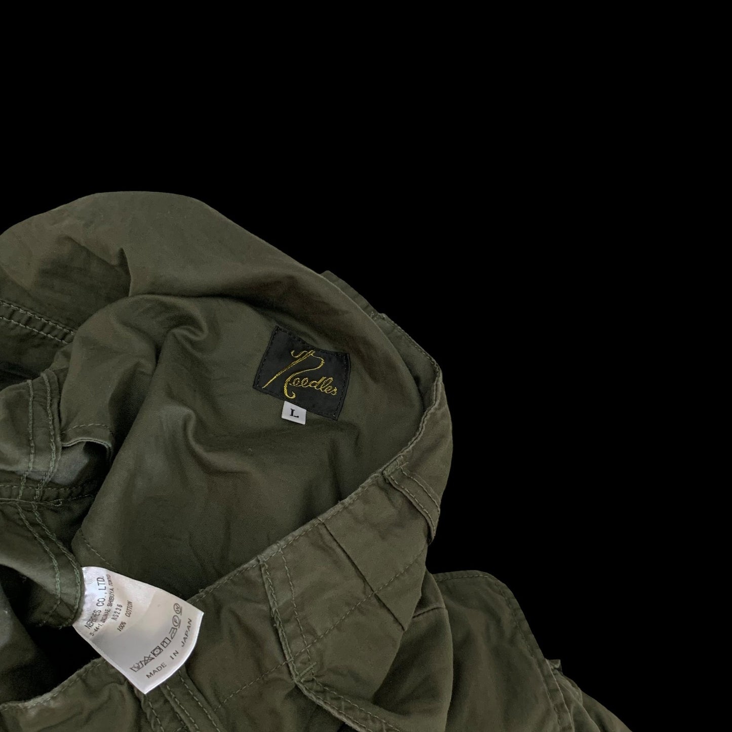 Needles H.D. BDU Cargo Pants Military Green (Size L)