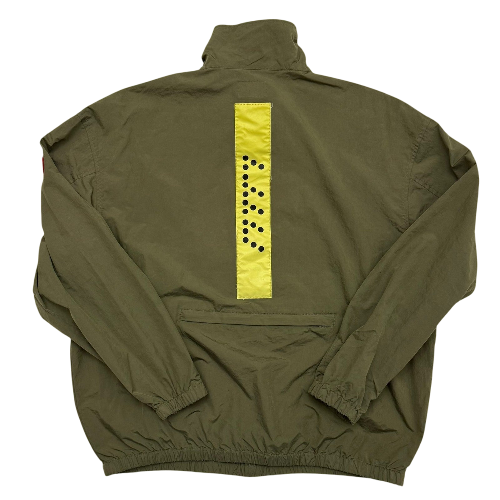 Cav Empt Packable Half-Zip Anorak Jacket Olive Green (Fits L-XL)