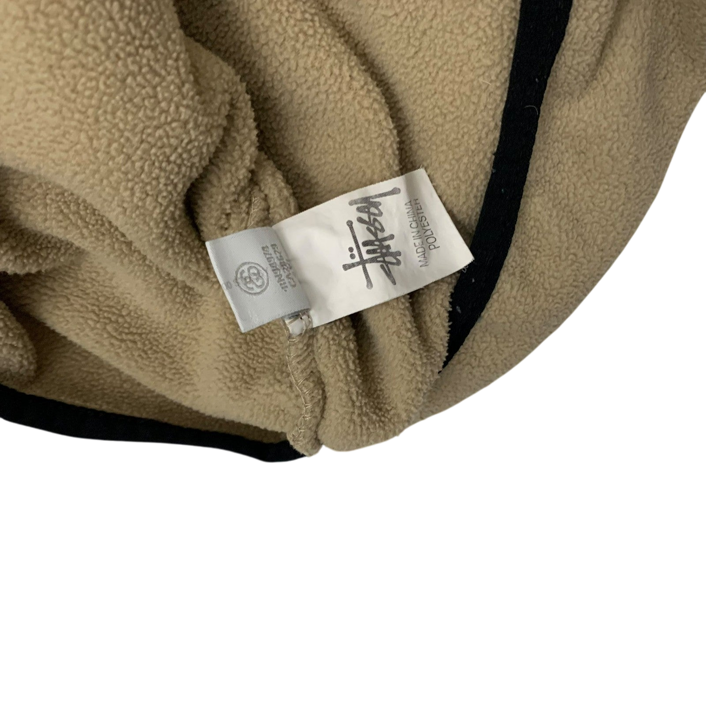 Stussy Quarter-Zip Fleece Beige (Size L)