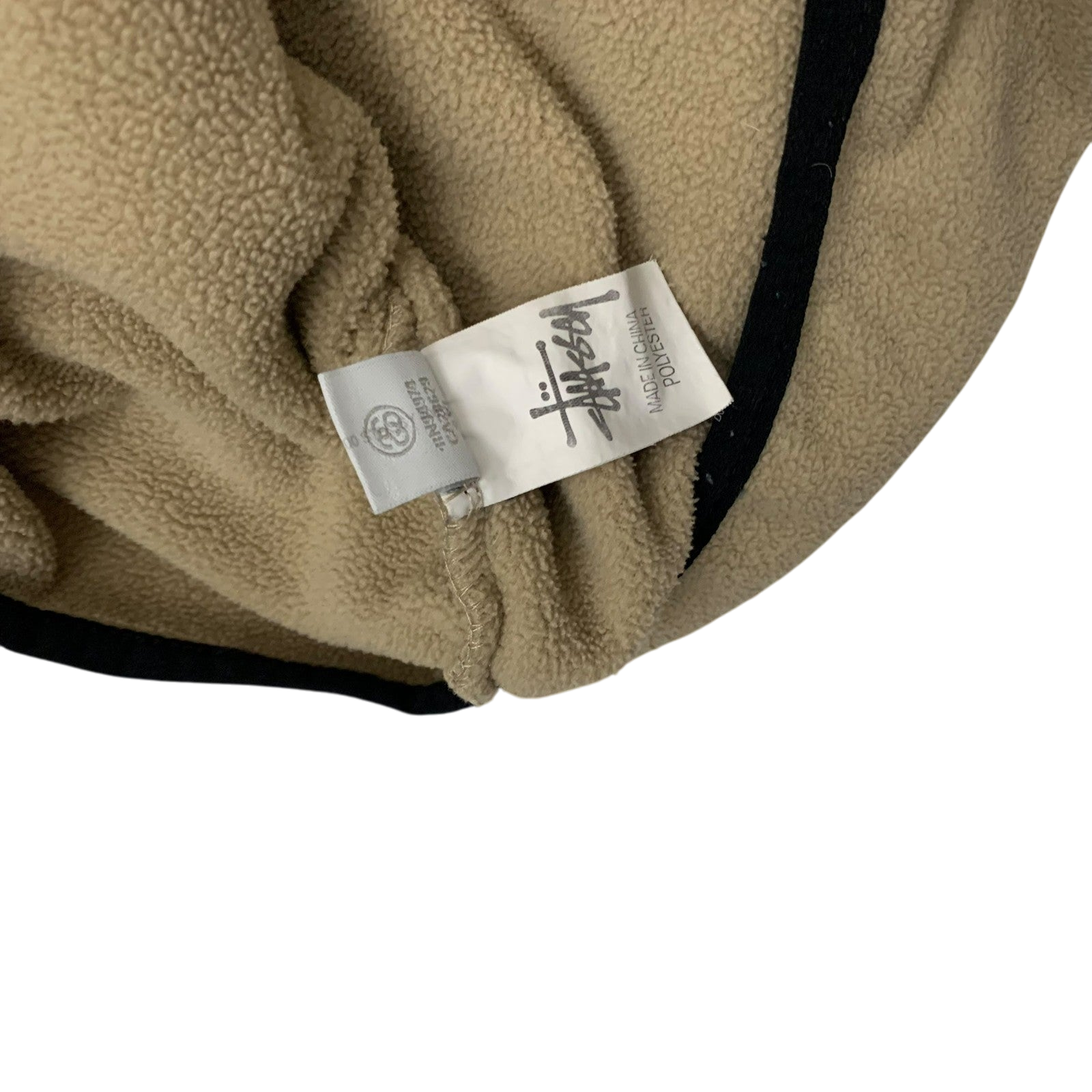 Stussy Quarter-Zip Fleece Beige (Size L)