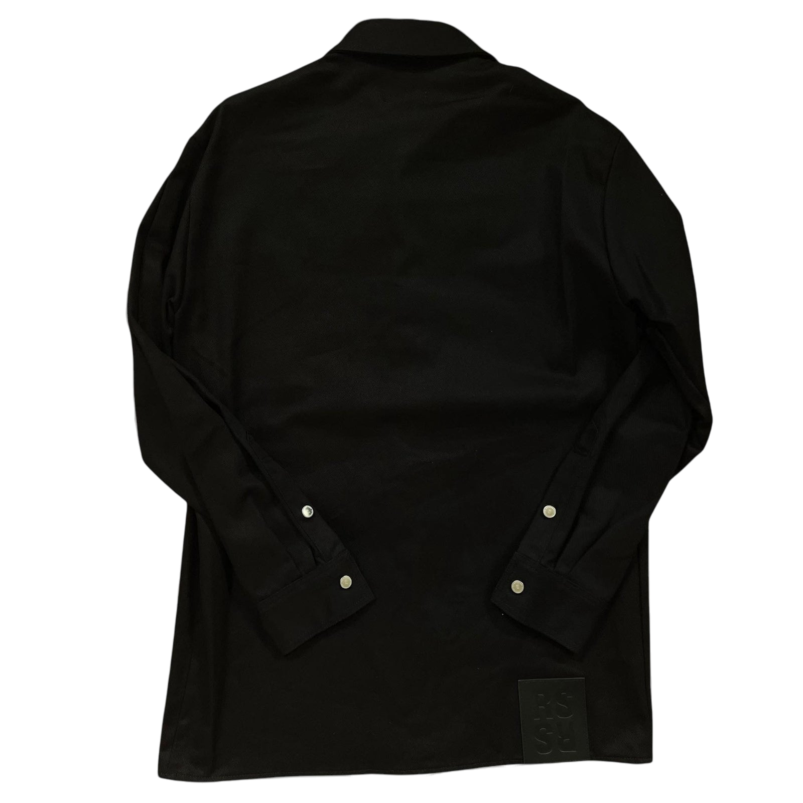 SS20 Raf Simons Lab Black Heavy Denim Shirt / Overshirt (Size S)