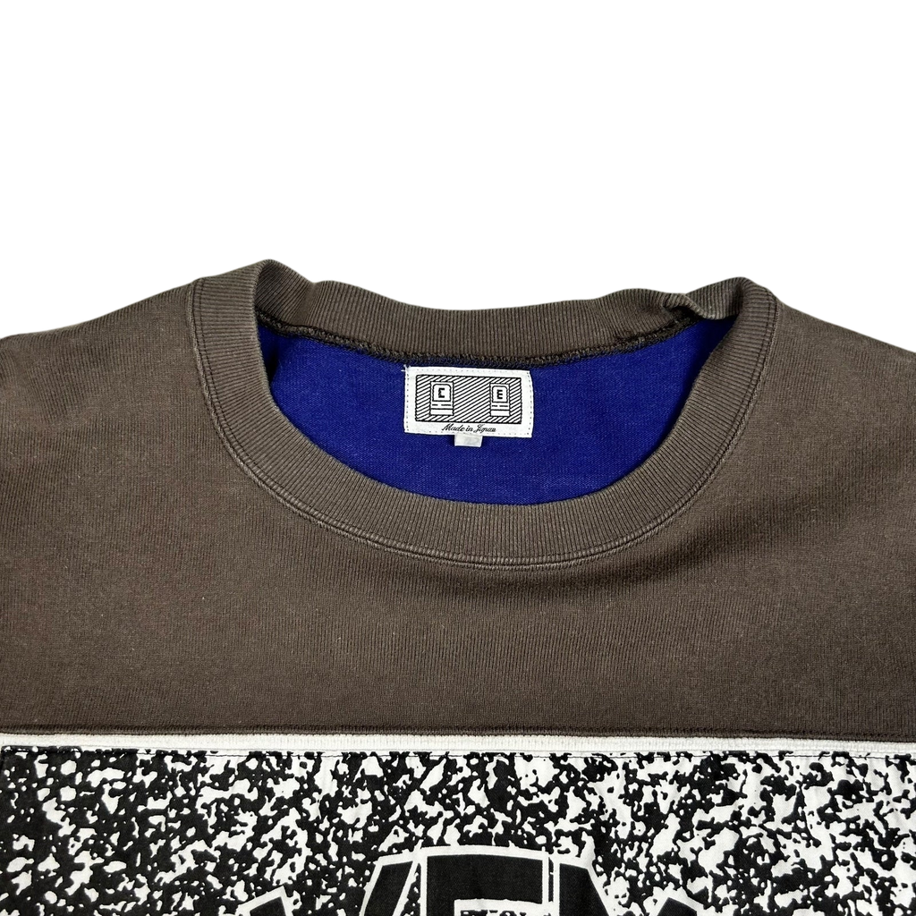 Cav Empt Colour Block Graphic Sweater (Fits S/M)