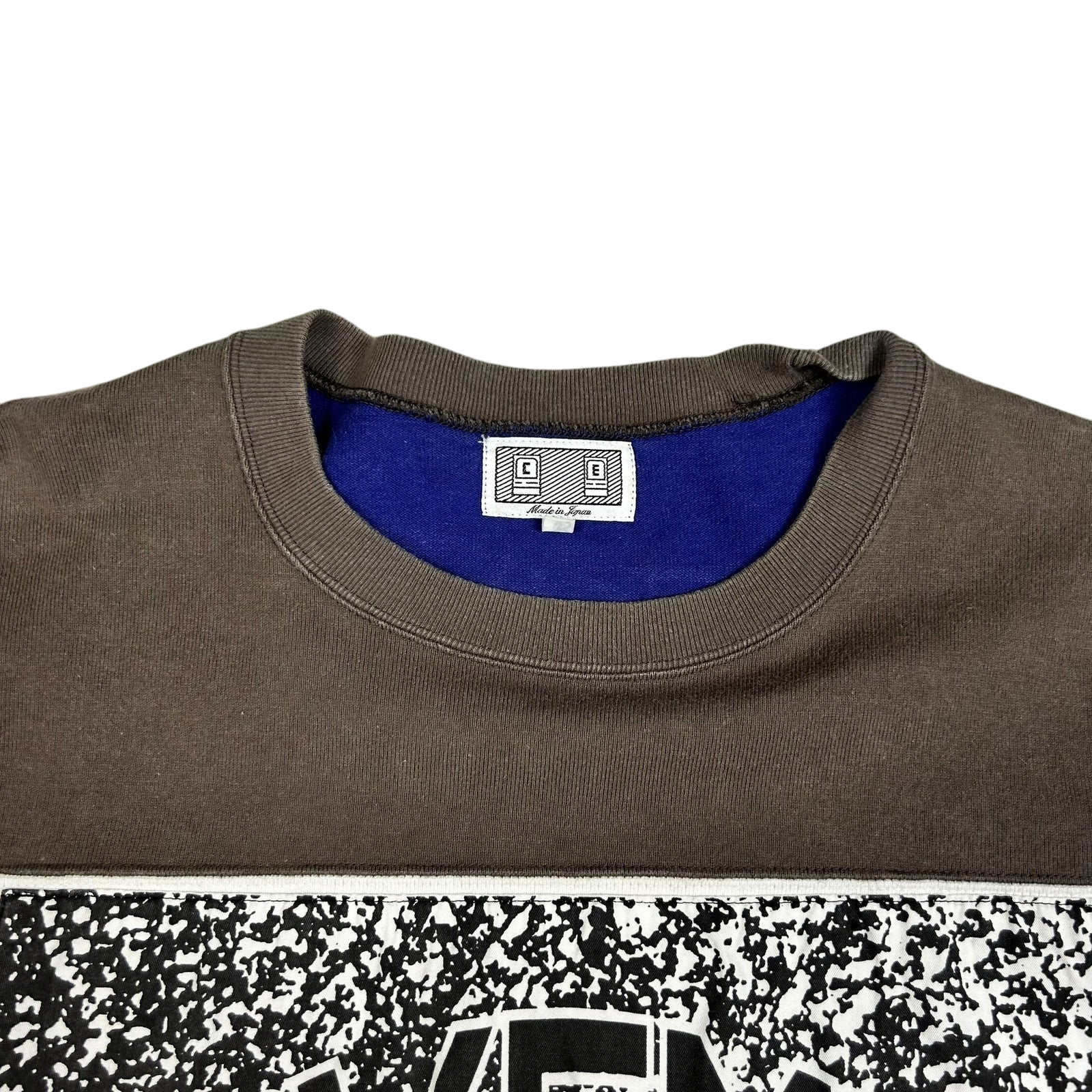 Cav Empt Colour Block Graphic Sweater (Fits S/M)