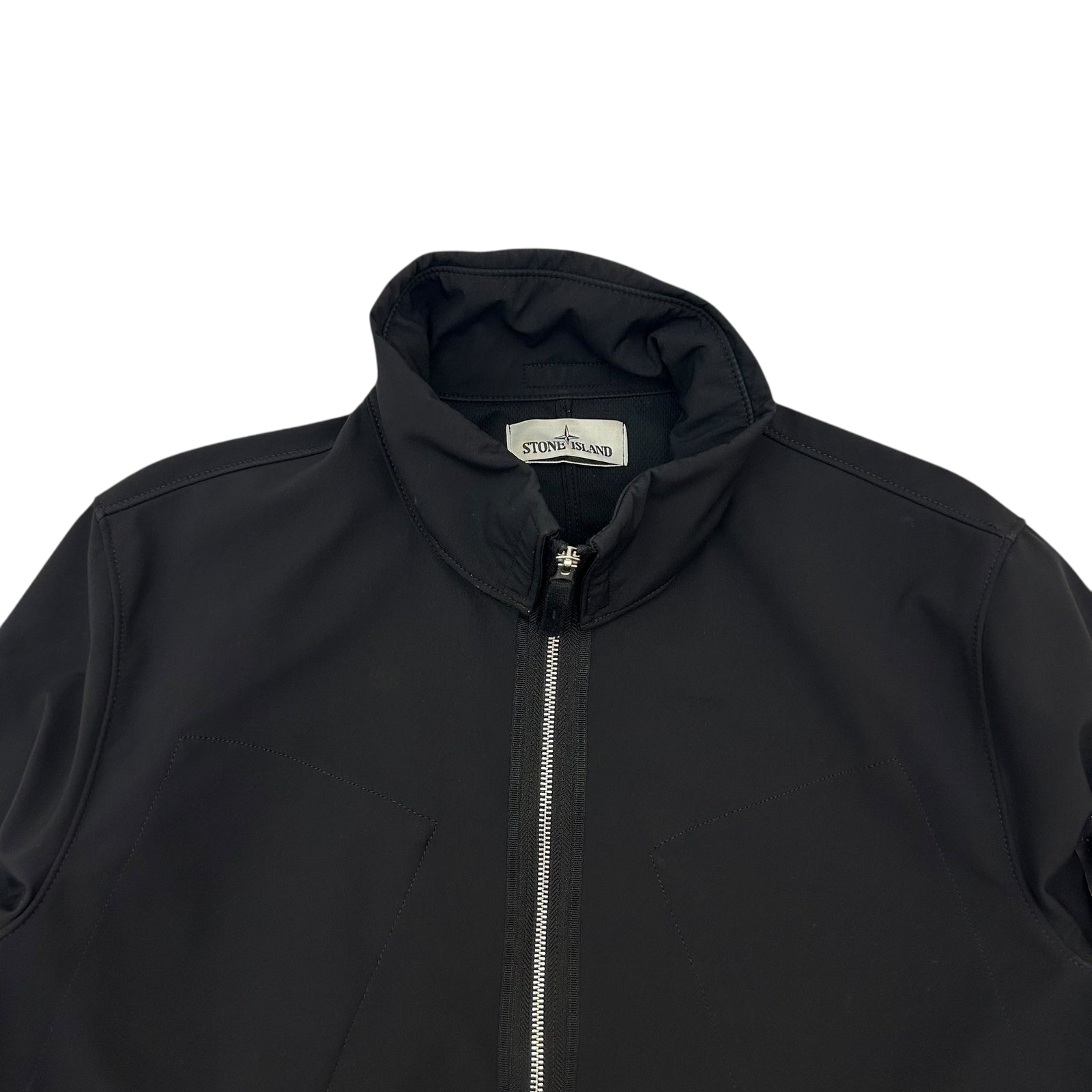 Stone Island Soft Shell R Jacket Black (Fits M/L)