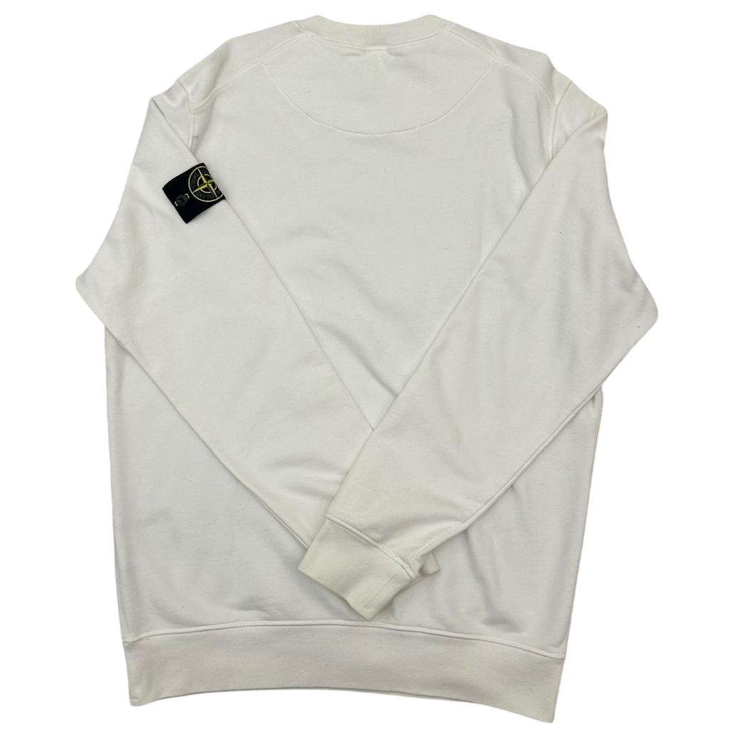 Stone Island Crewneck Sweater White (Fits L/XL)