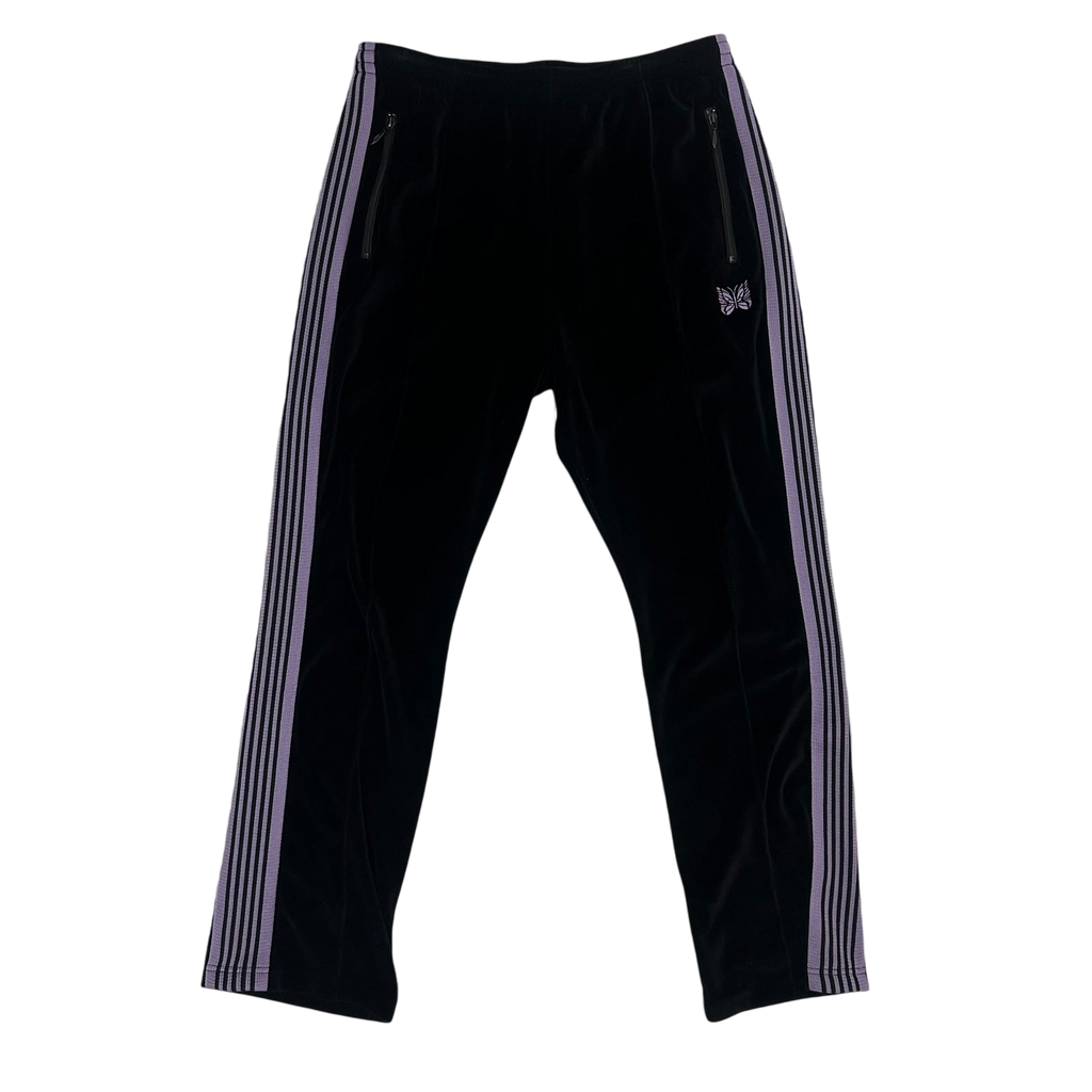 Needles Velour Track Pants Black/Pink (Size L)