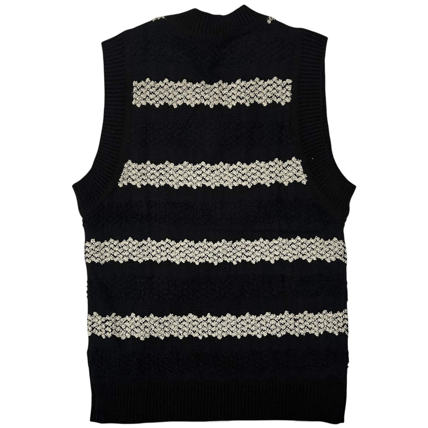 Andersson Bell Embroidered Long Vest Black (Fits XL-XXL)