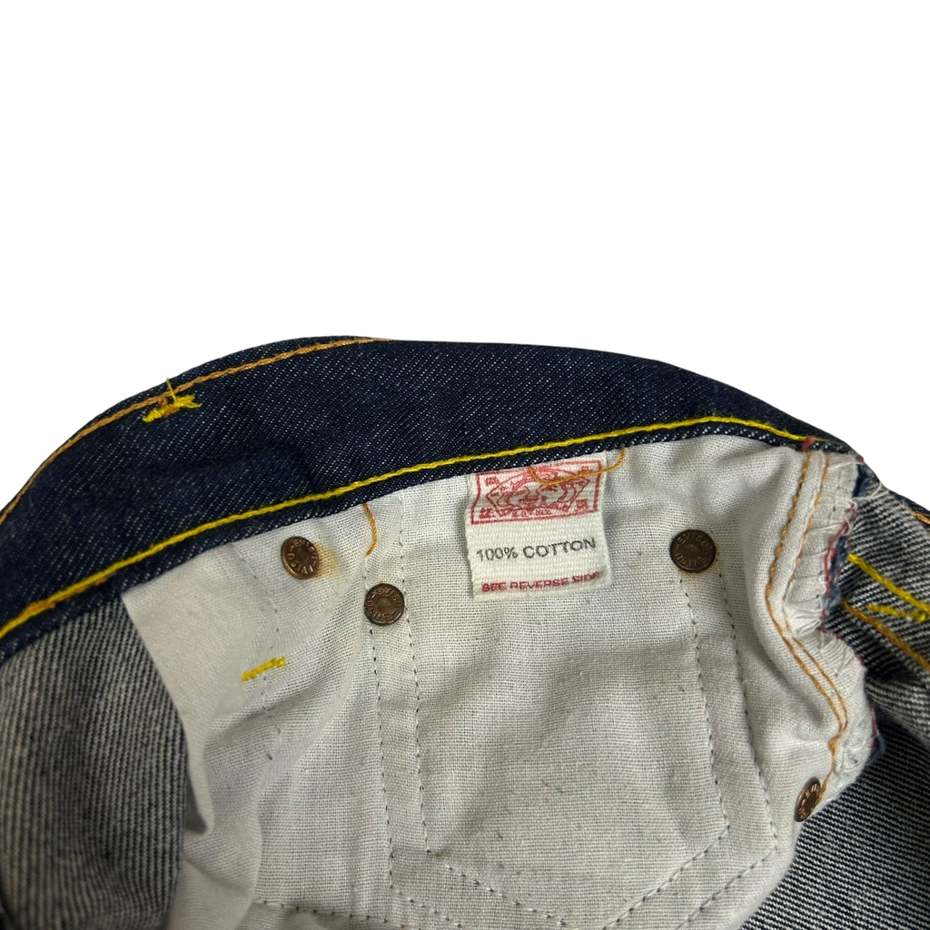 Vintage Evisu Red Daicock Logo Jeans (Fits 32")