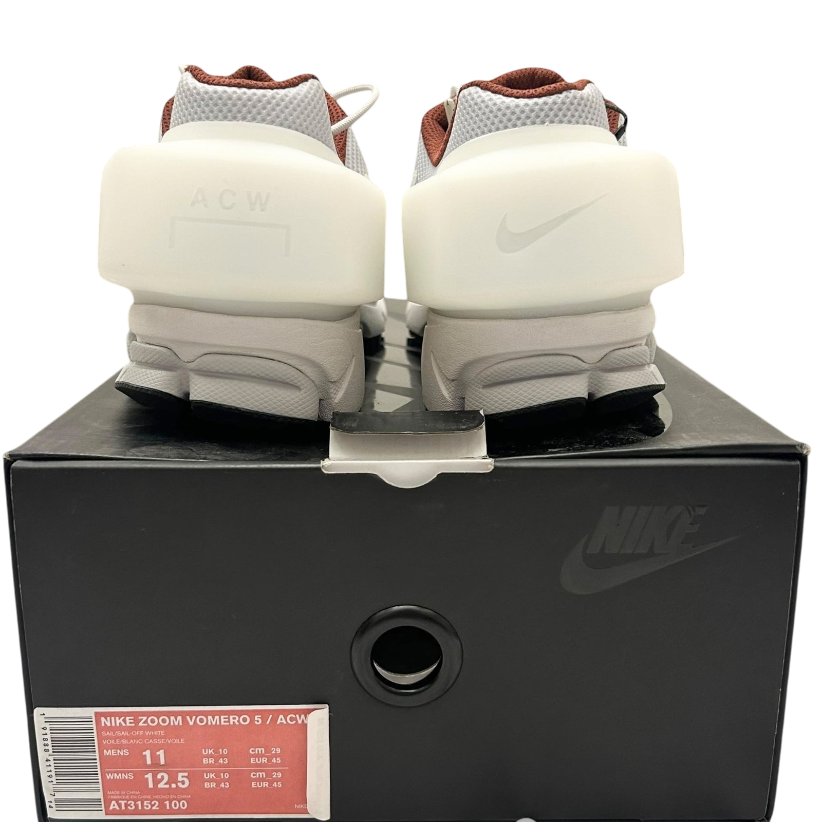 Nike x A-Cold-Wall (ACW) Zoom Vomero 5 ‘Sail / Off-White’ (US11/UK10)