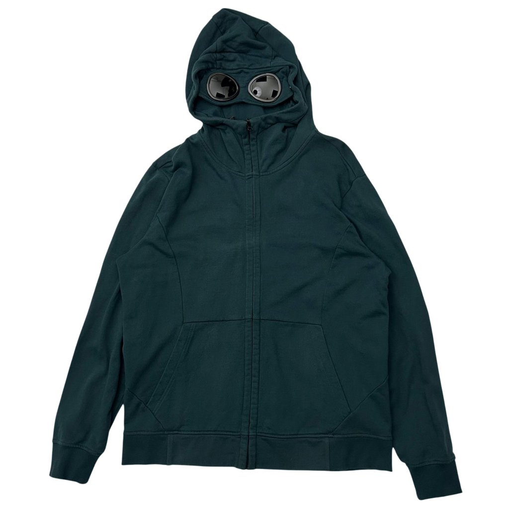 C.P. Company Goggle Hoodie Pine Green (Fits L-XL)