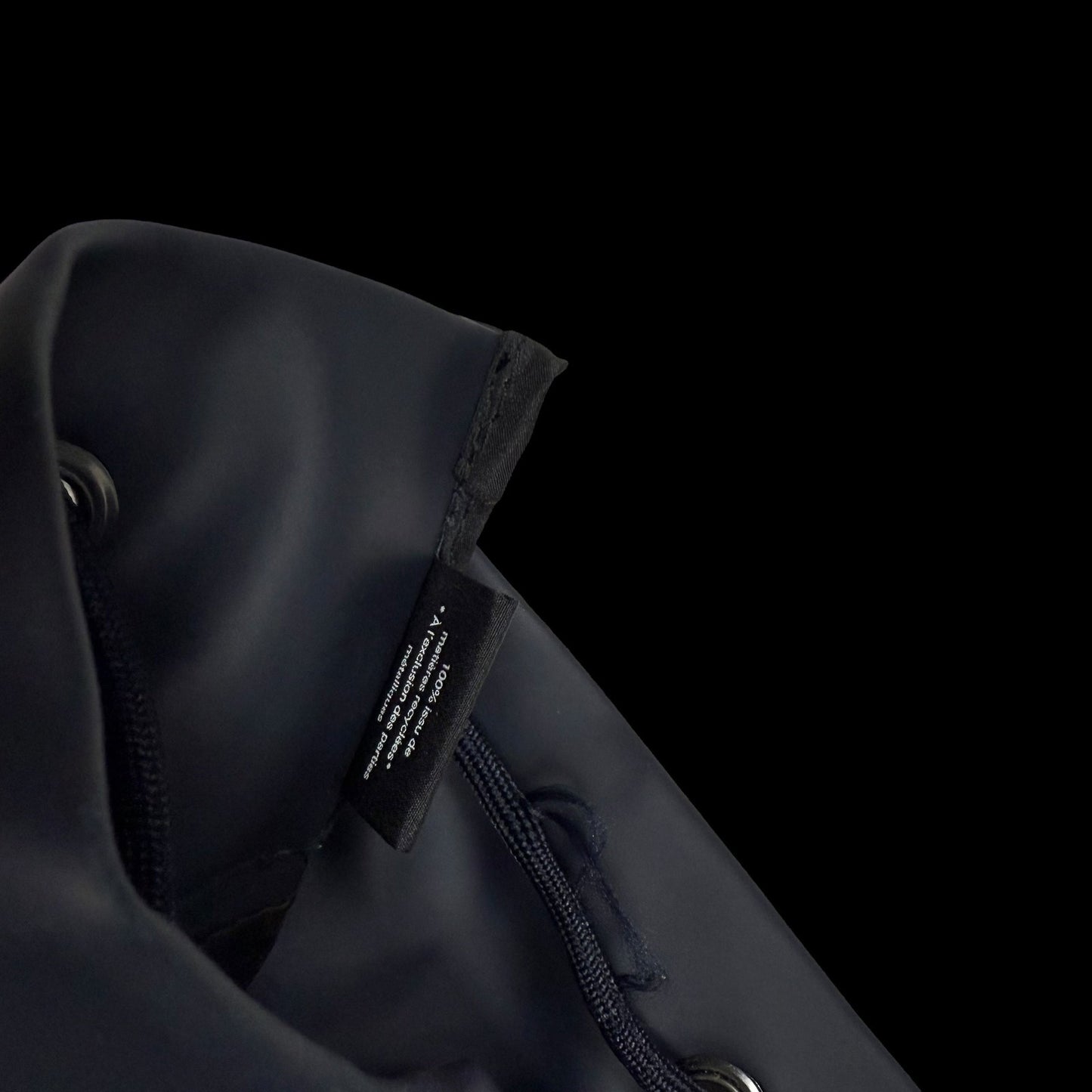 Prada Luna Rossa Sailing Shoulder Bag Navy