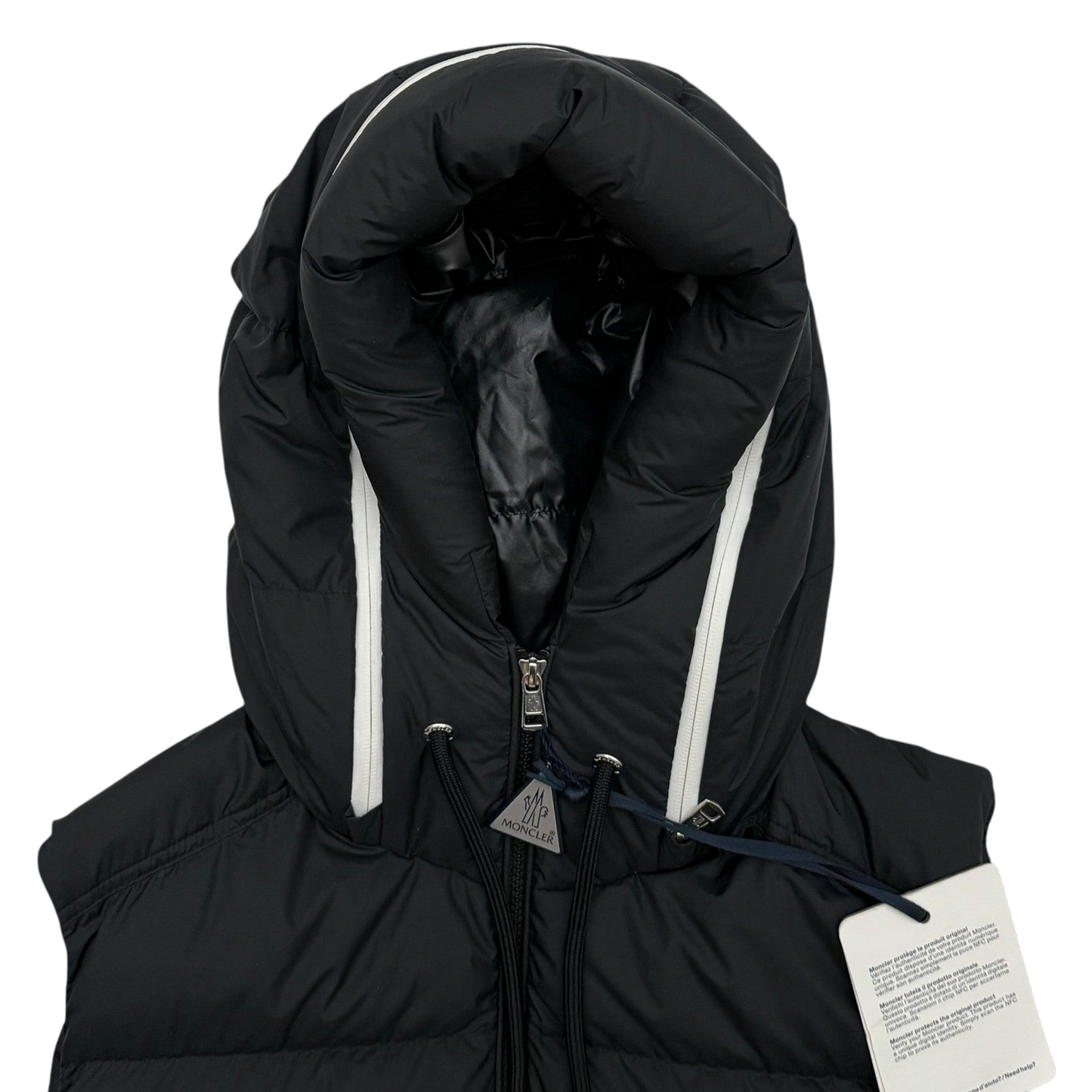 Moncler Cardamine Down Vest Black (Fits M-L)