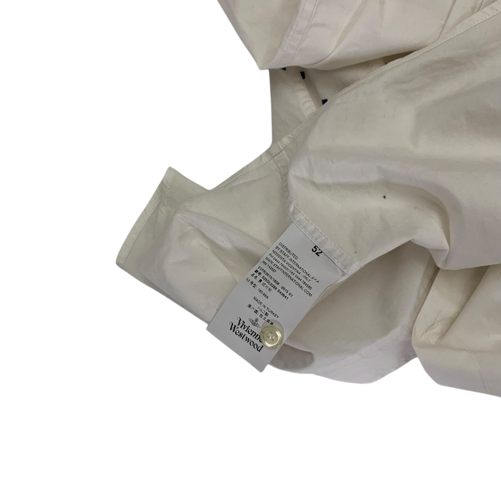 Vivienne Westwood Man Pixel Shirt White (Fits L)