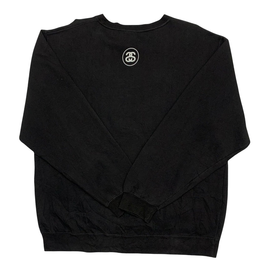 Stussy Vintage 00s No.4 Crewneck Black (Made in USA) (Fits M-L)
