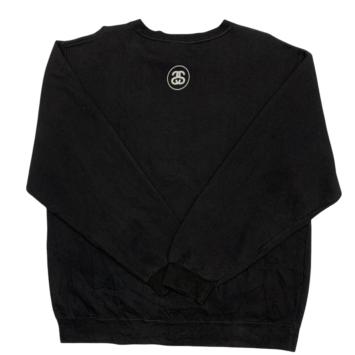 Stussy Vintage 00s No.4 Crewneck Black (Made in USA) (Fits M-L)