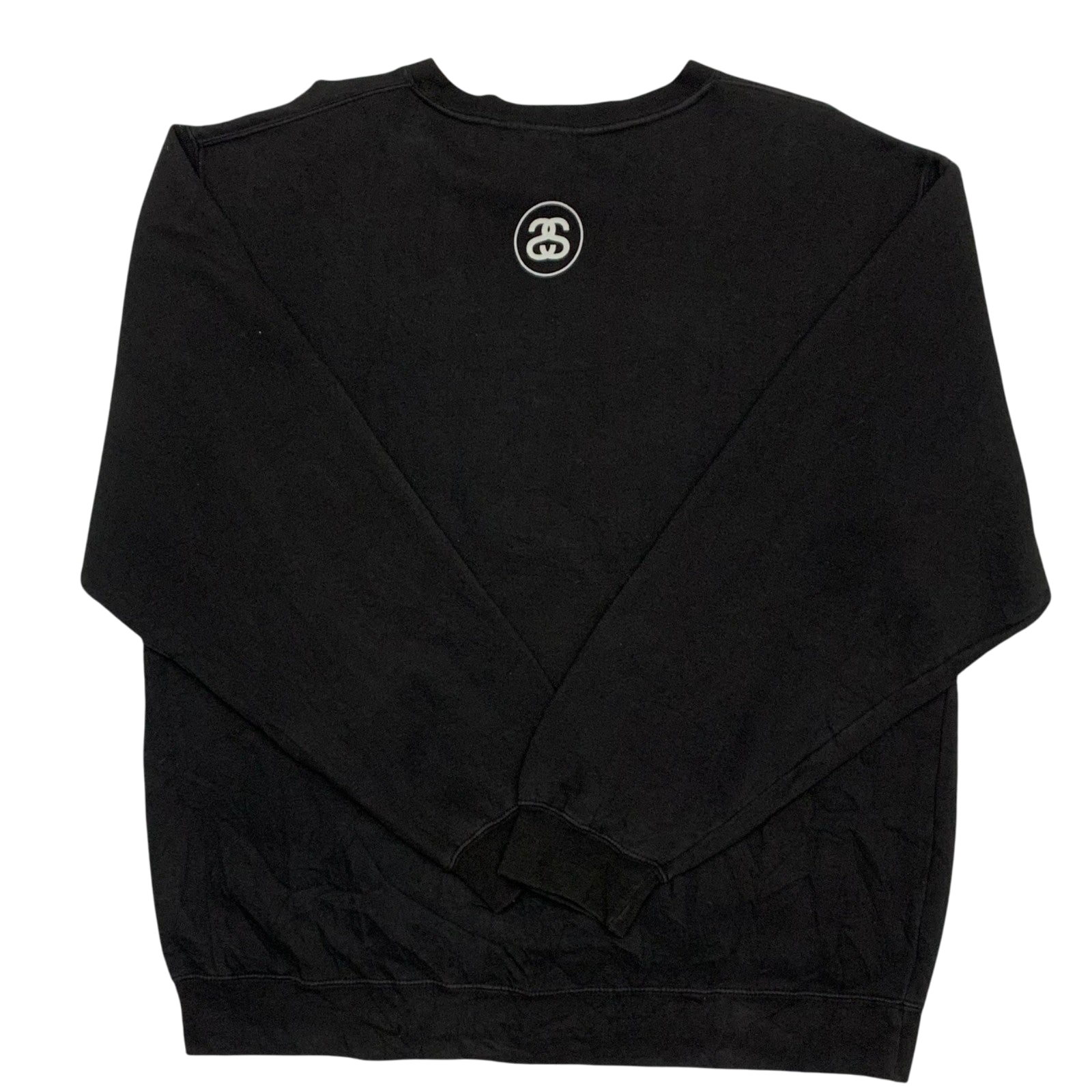 Stussy Vintage 00s No.4 Crewneck Black (Made in USA) (Fits M-L)