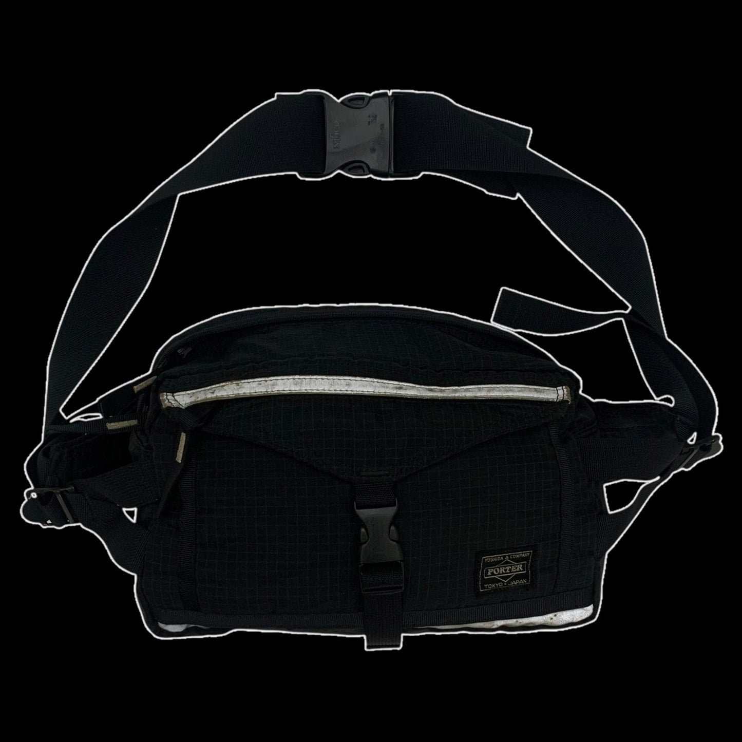 Porter 3M Waist Bag Black