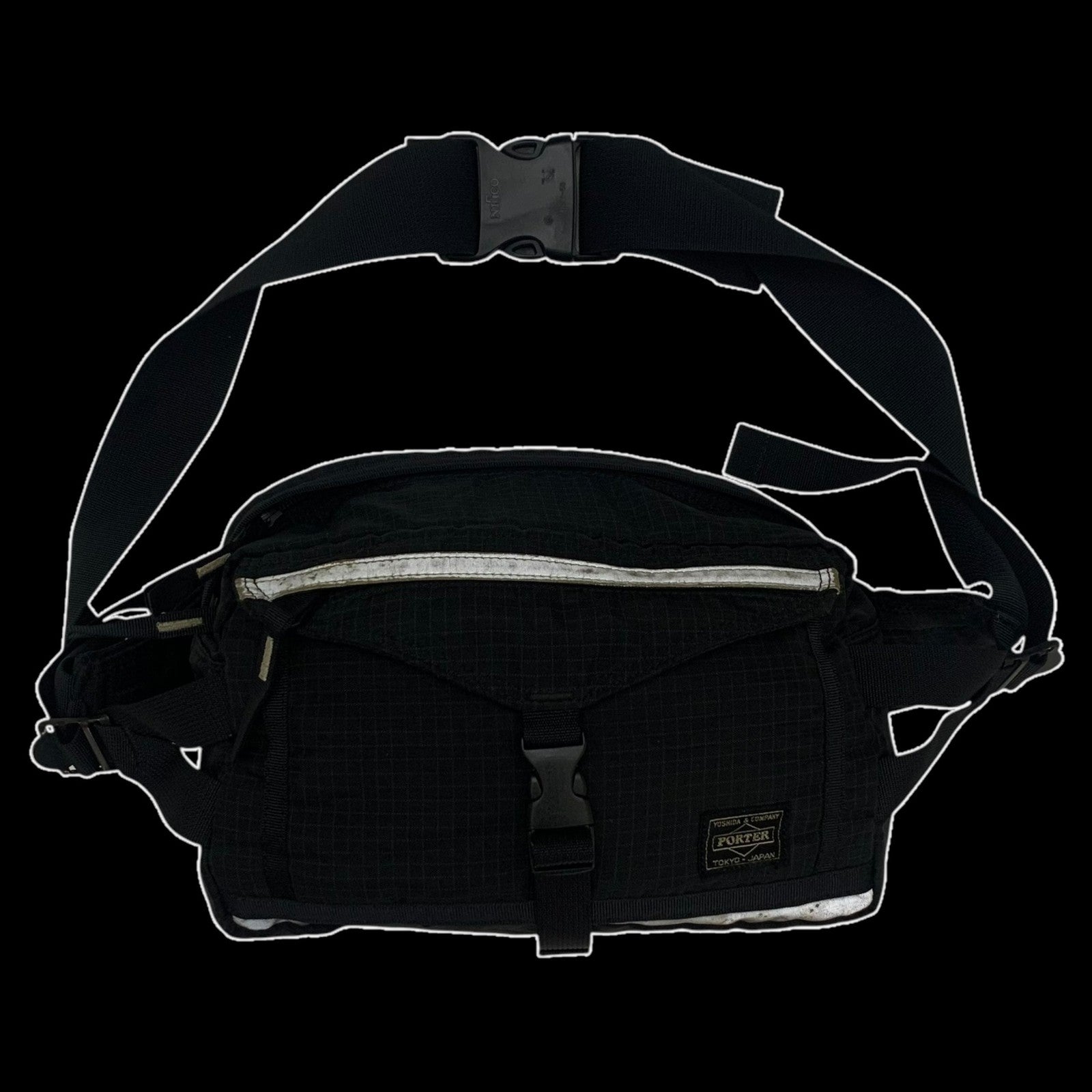 Porter 3M Waist Bag Black