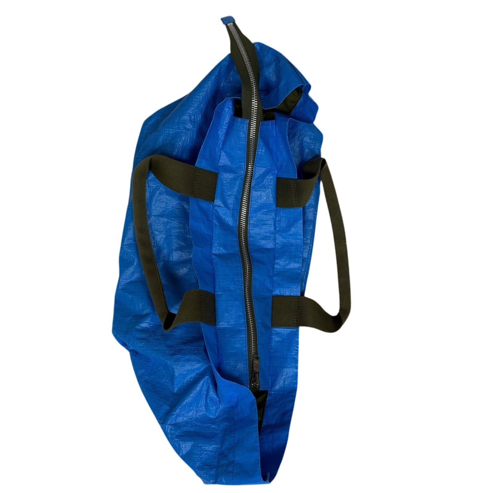 Comme des Garçons Homme Oversized Logo Tote Bag Blue