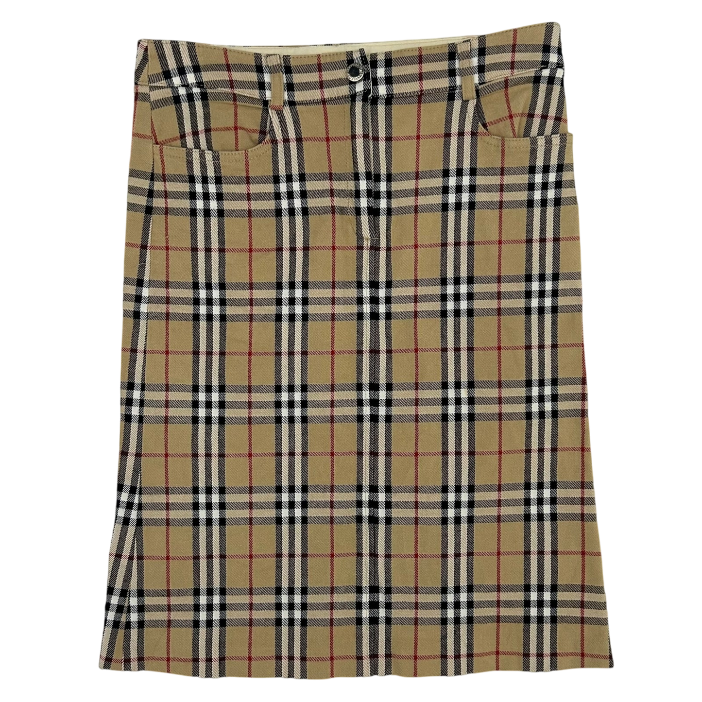 Burberry Vintage Nova Check Skirt (Size Fits 27")