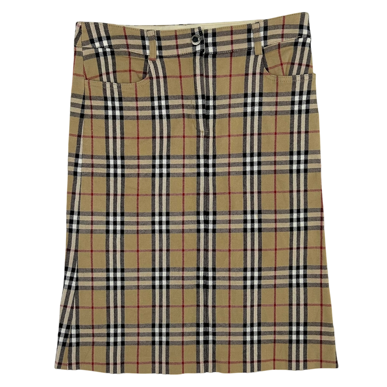 Burberry Vintage Nova Check Skirt (Size Fits 27")