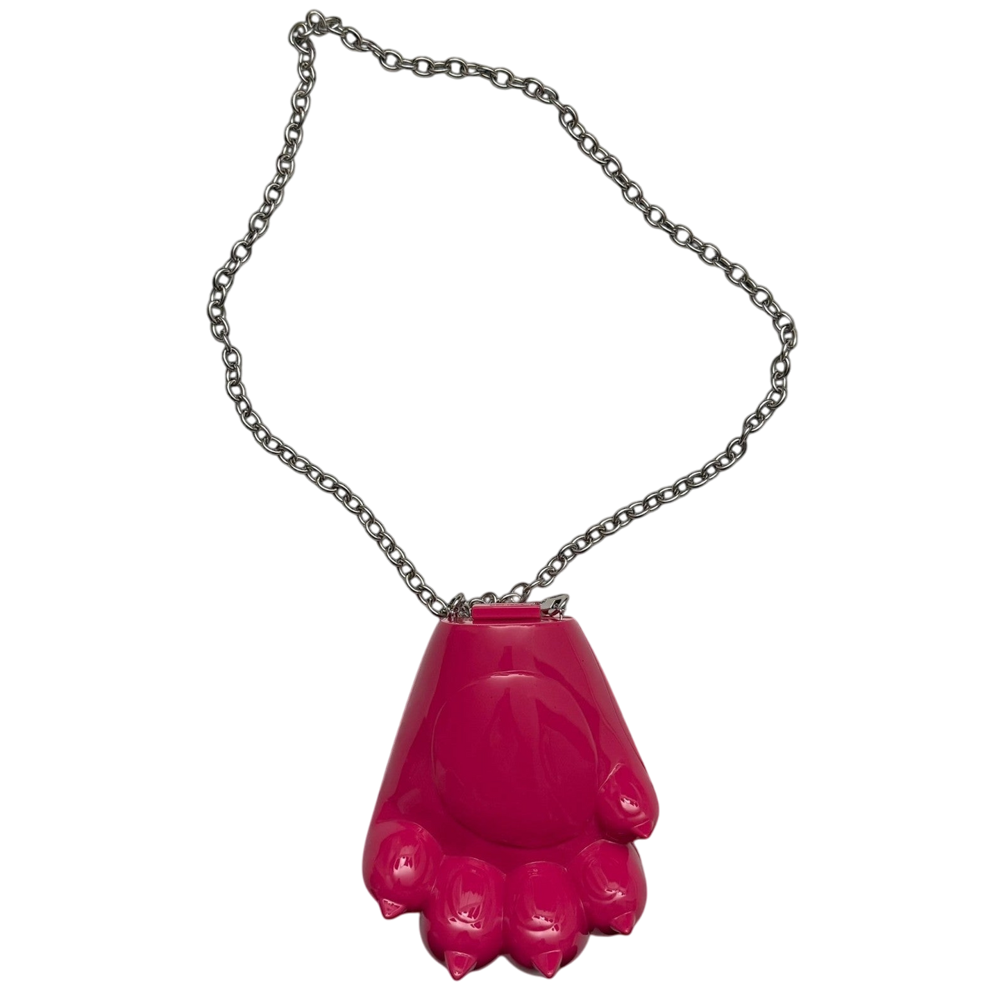 Kenzo 2015 Tiger Paw Clutch Bag Pink