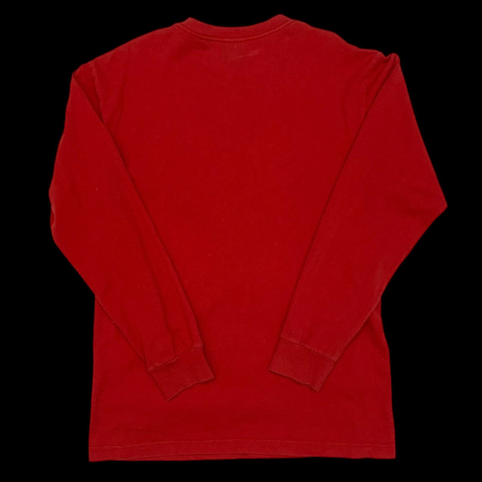 Stussy Vintage 00s Color Dot Longsleeve Red (Fits S-M)