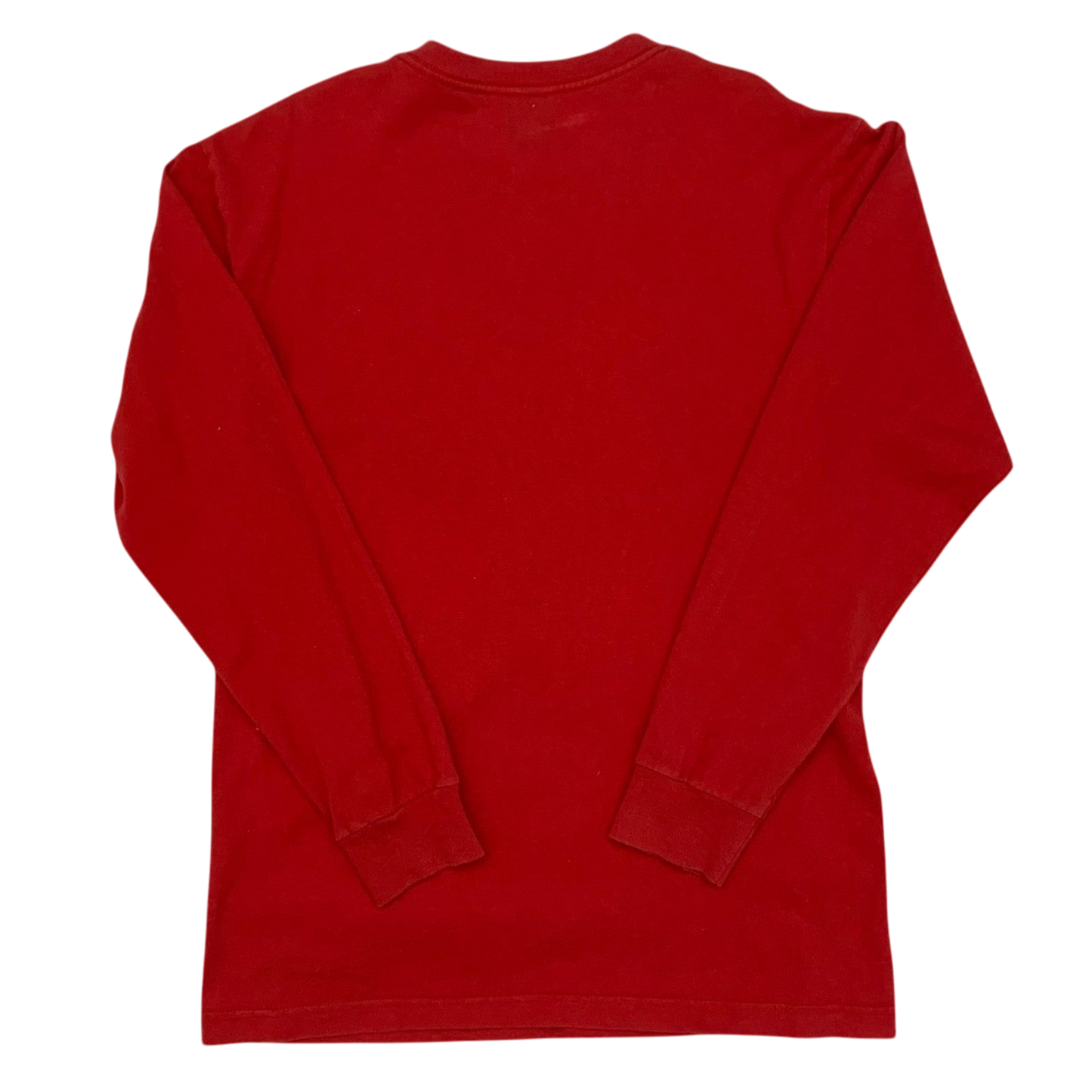 Stussy Vintage 00s Color Dot Longsleeve Red (Fits S-M)